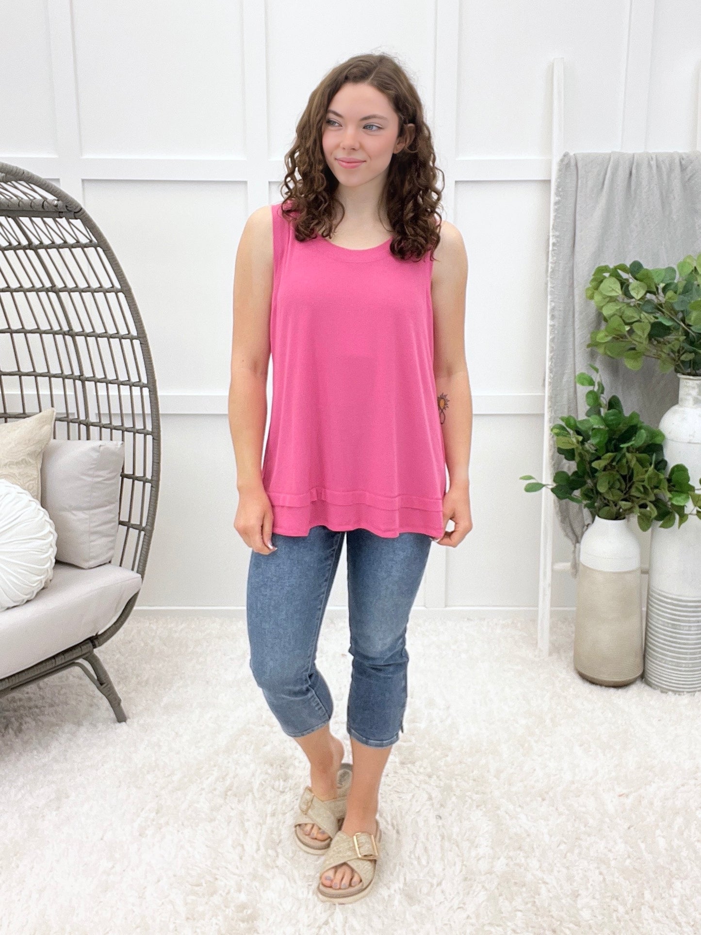Off Duty Muse Ribbed Tank Top