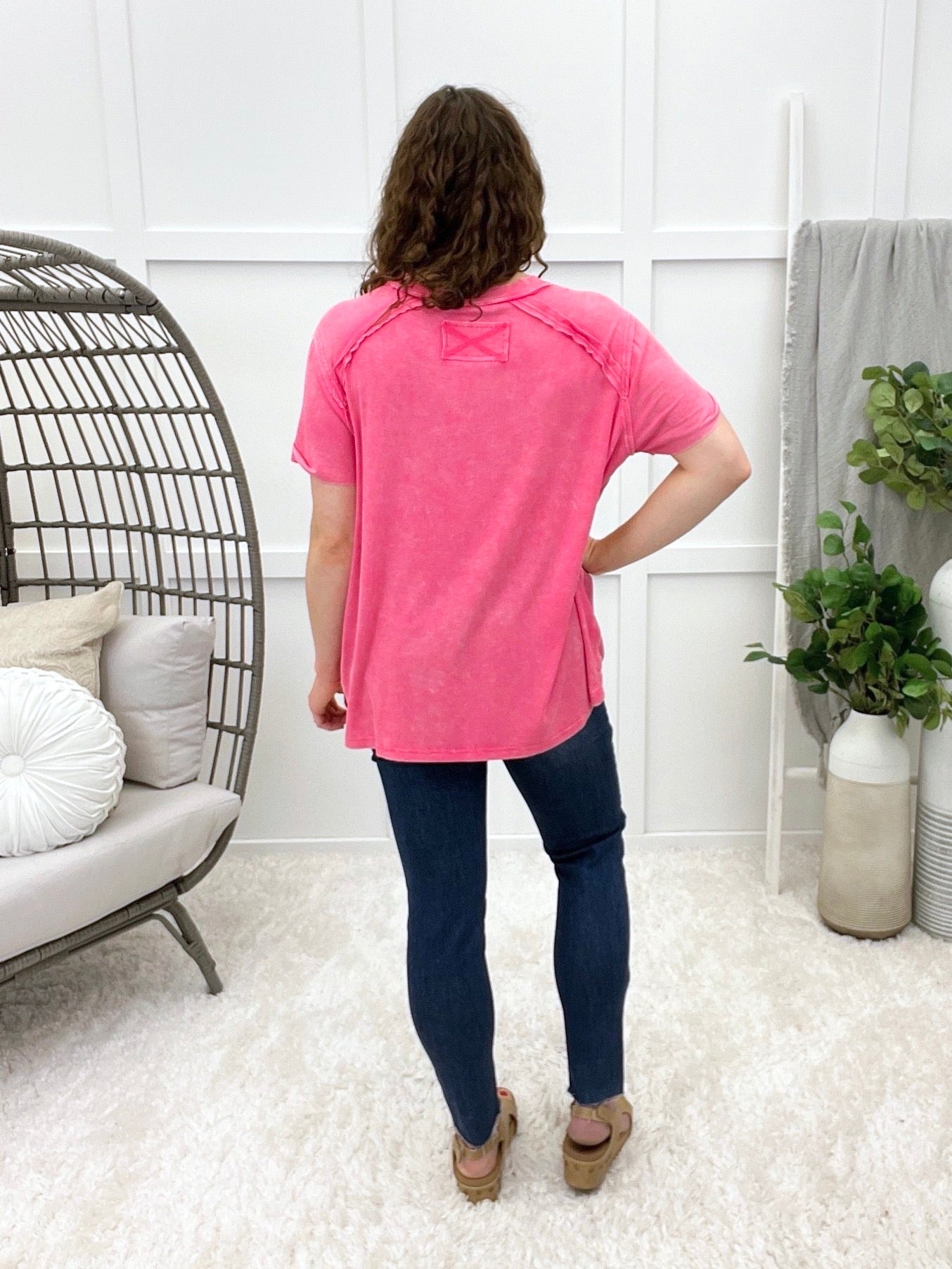 Shine So Bright Ribbed Top