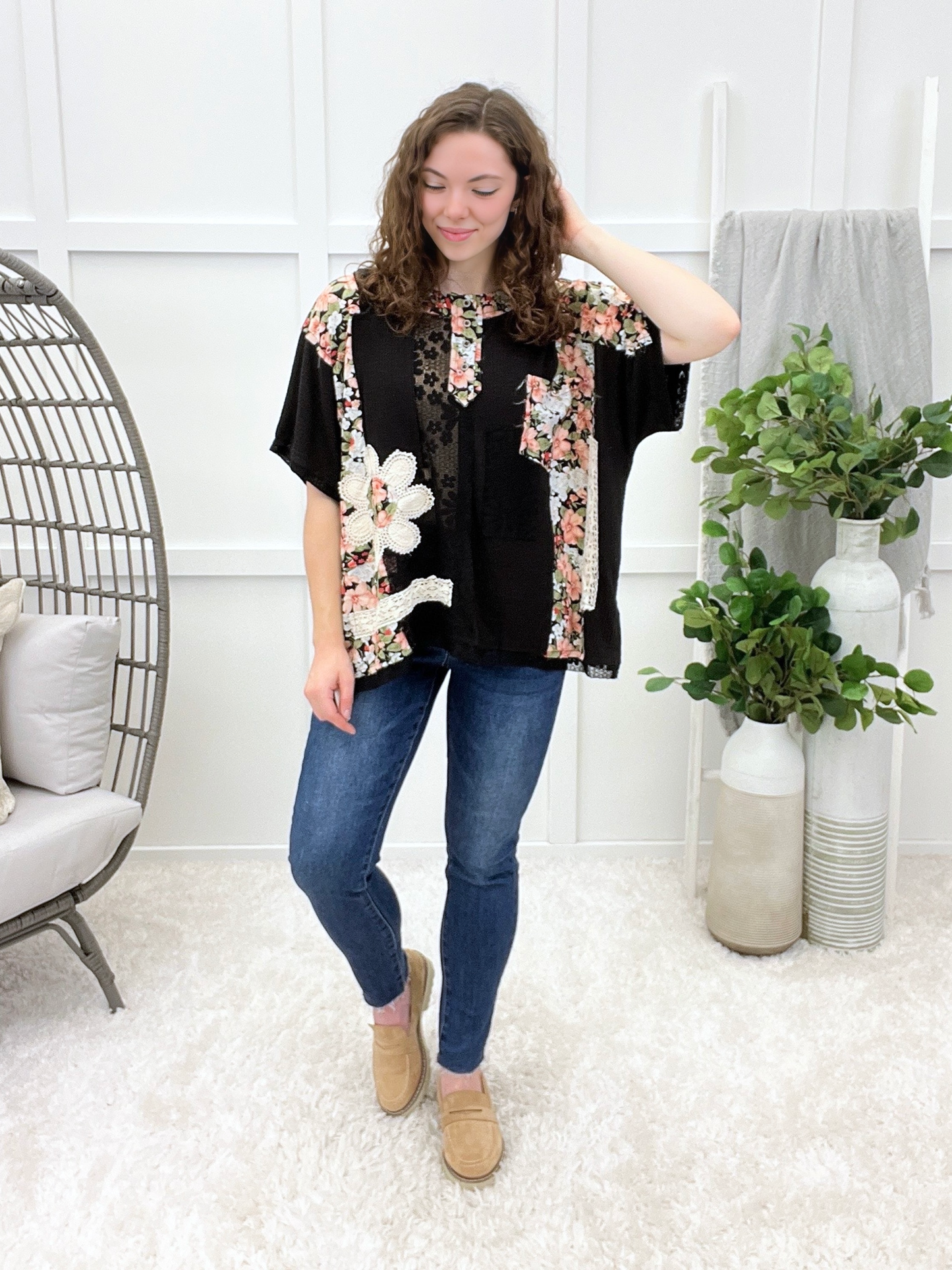Garden Starts Top - Black