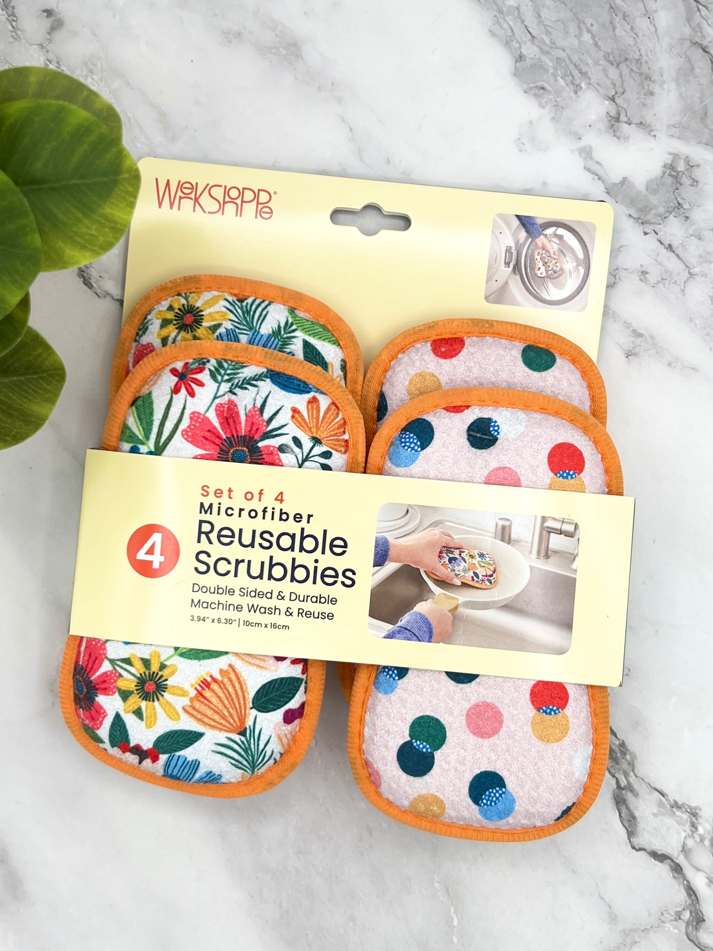 Set Of 4 Scrubbies