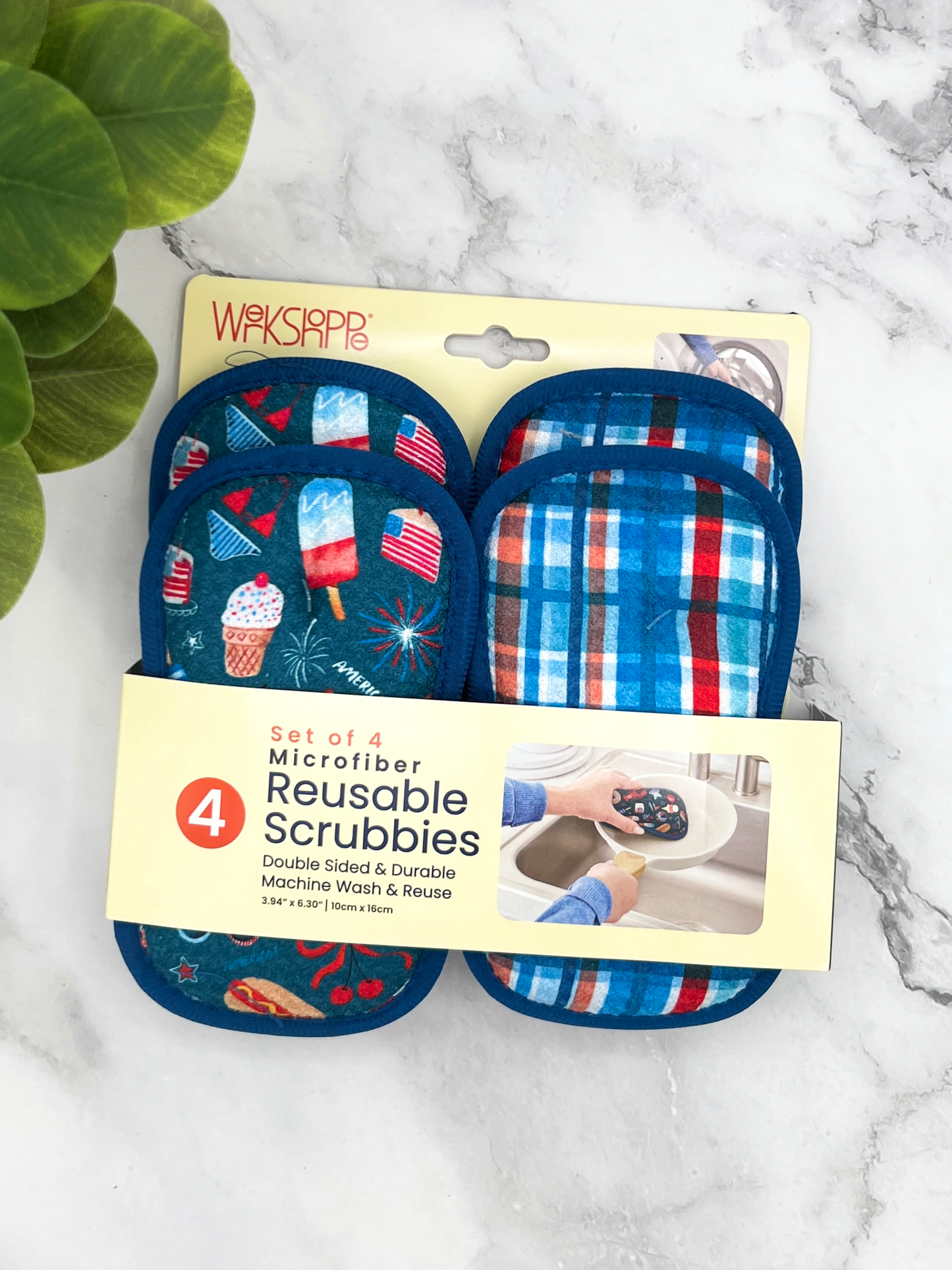 Set Of 4 Scrubbies