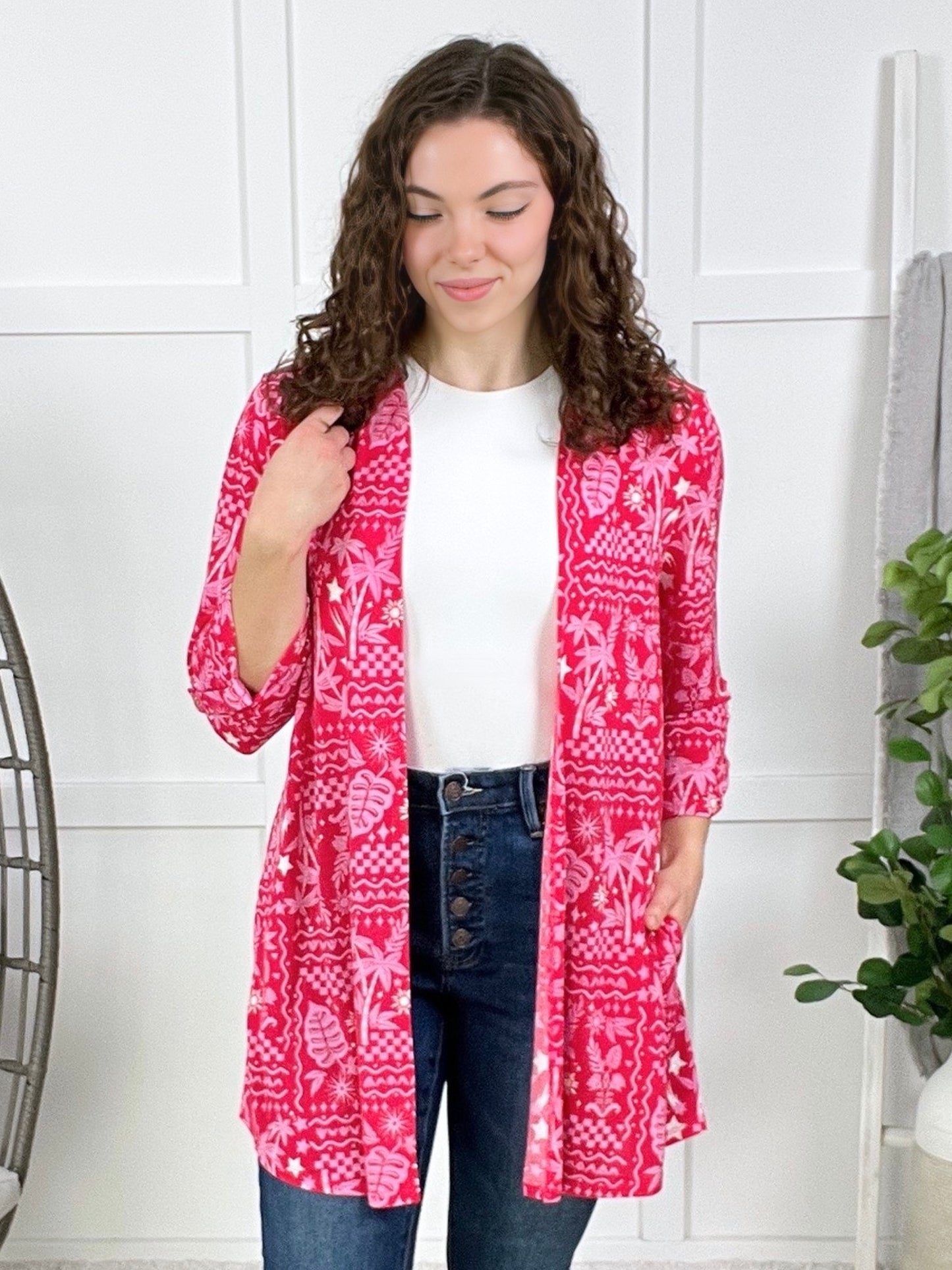 Dear Scarlett Tropical Vibes Lizzy Cardigan