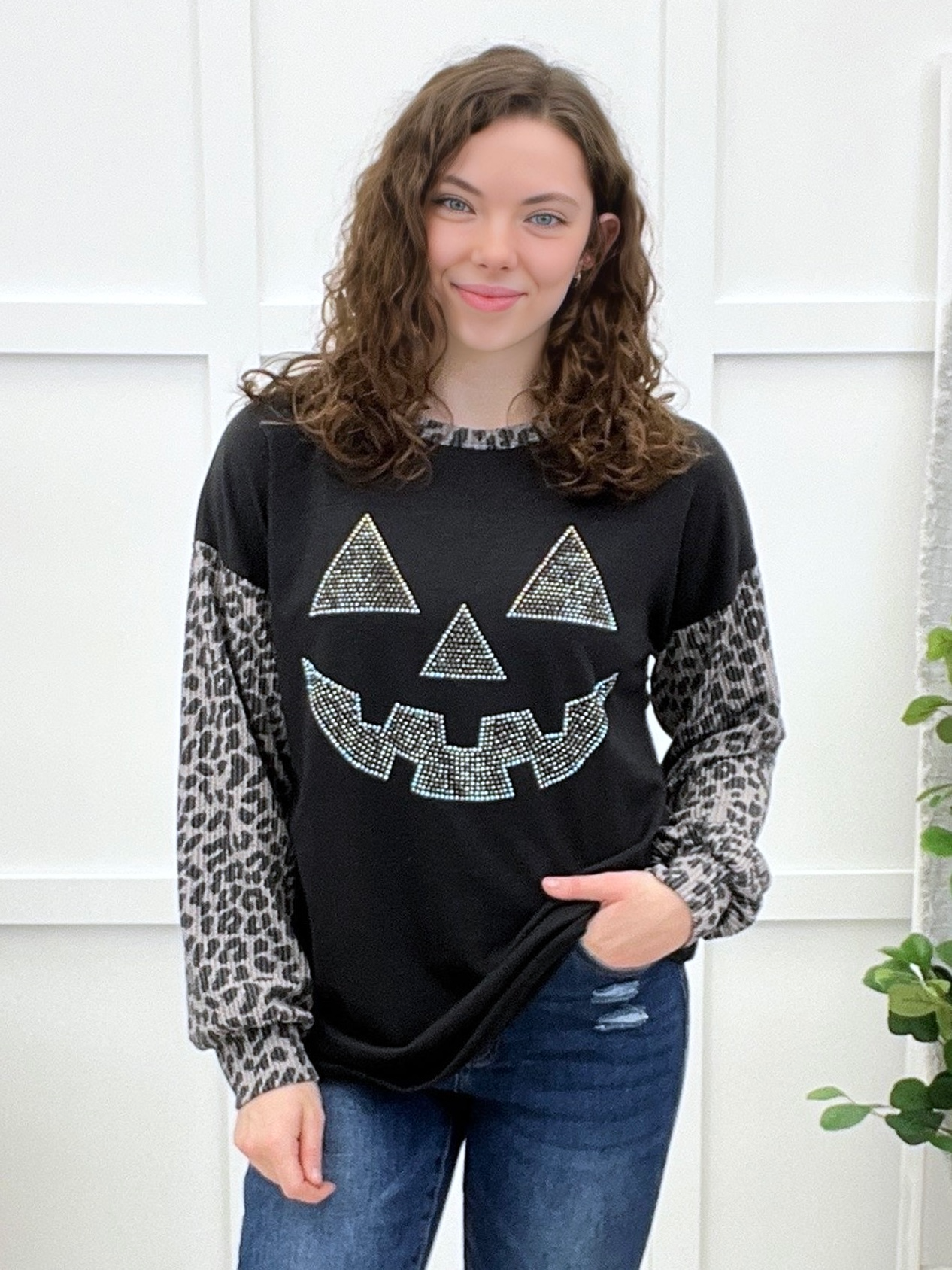 Jack-O’-Glam Top