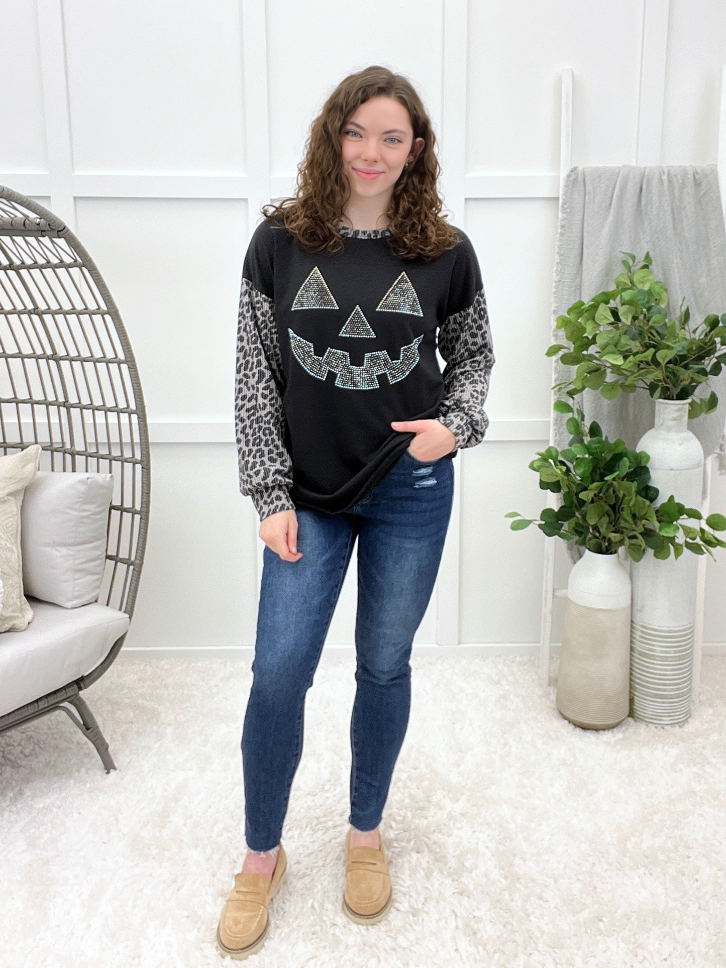 Jack-O’-Glam Top