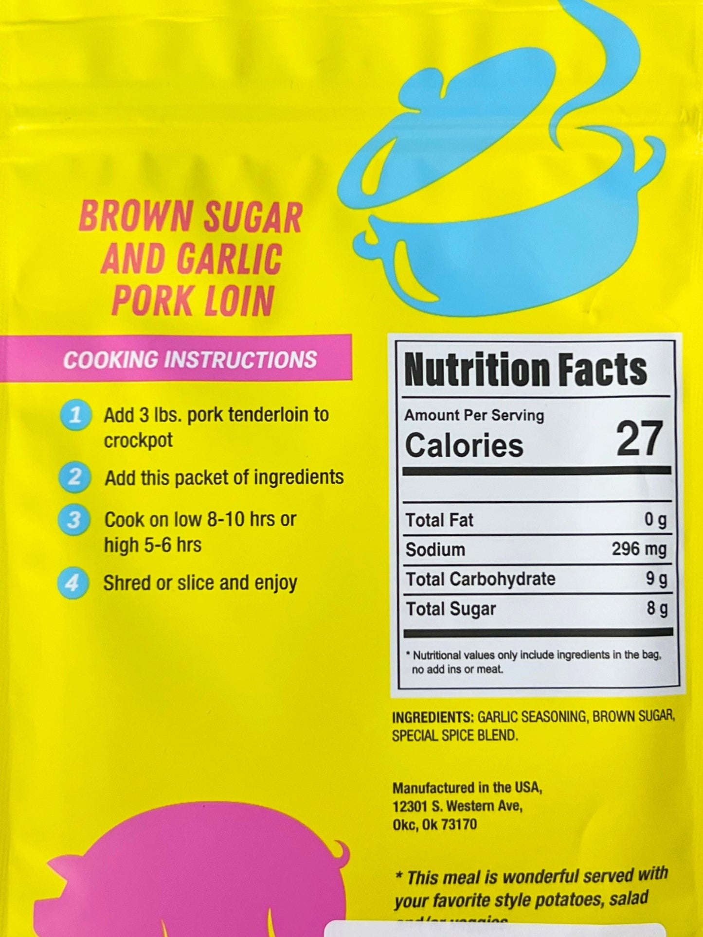 Crockstar Meal Mix