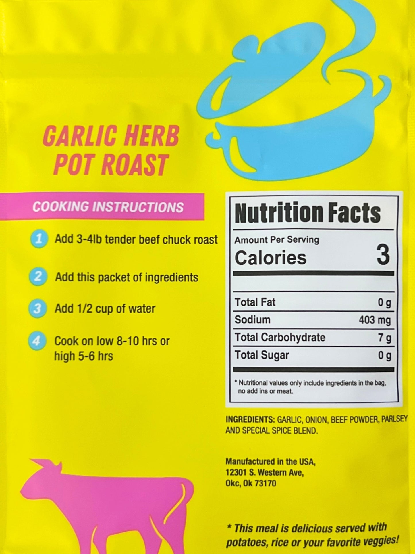 Crockstar Meal Mix