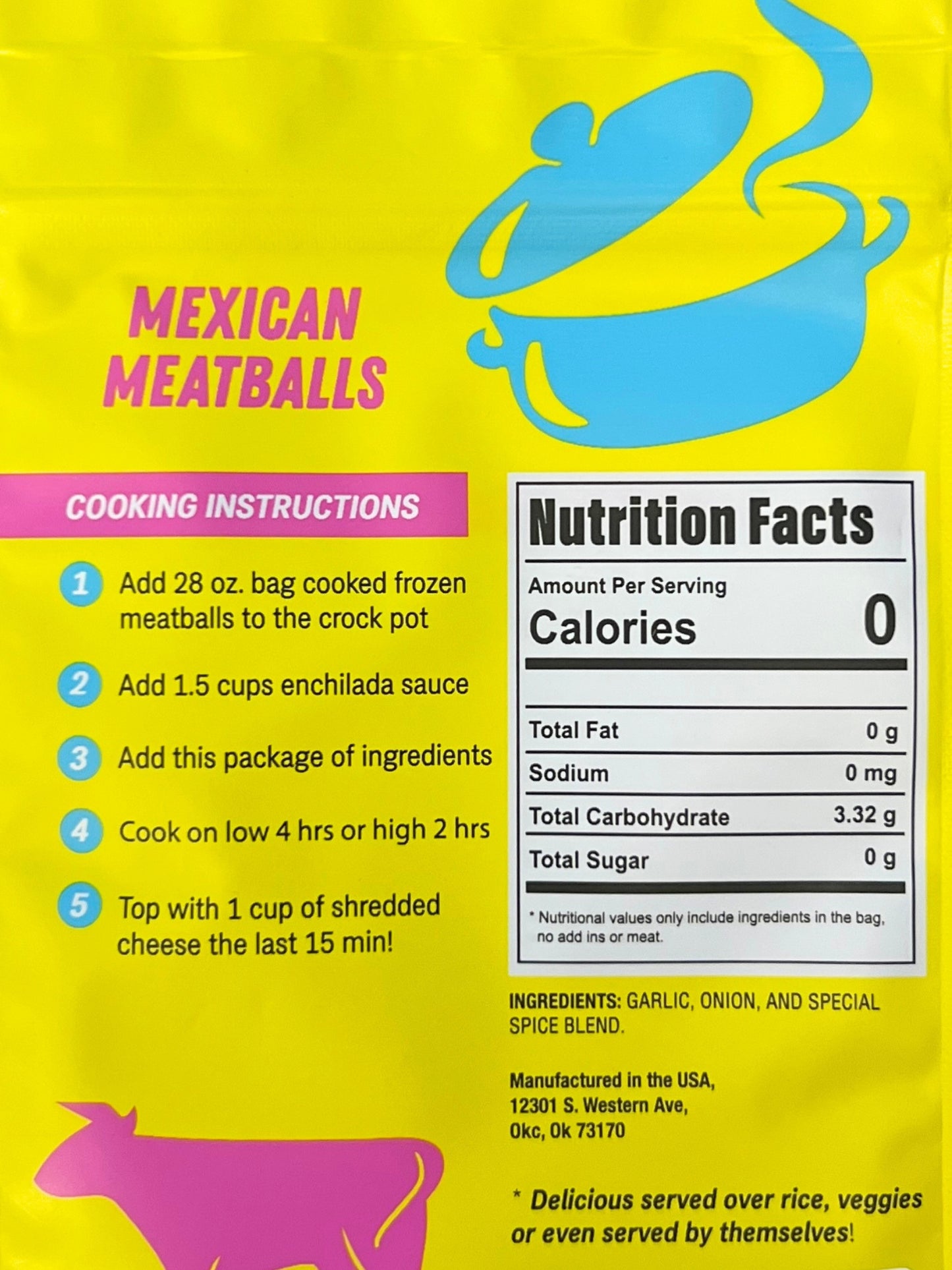 Crockstar Meal Mix