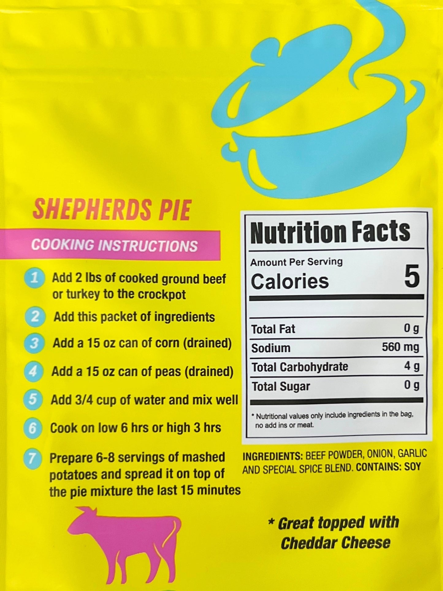 Crockstar Meal Mix