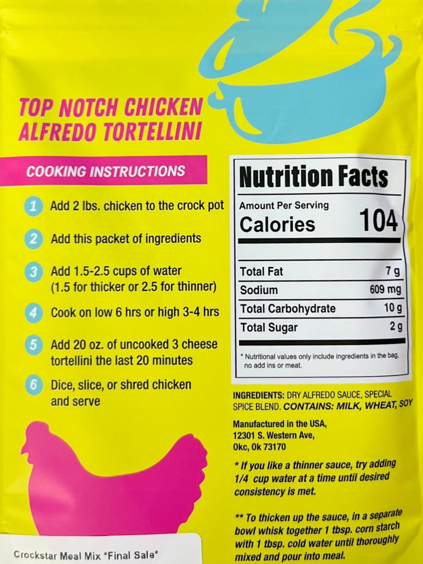 Crockstar Meal Mix