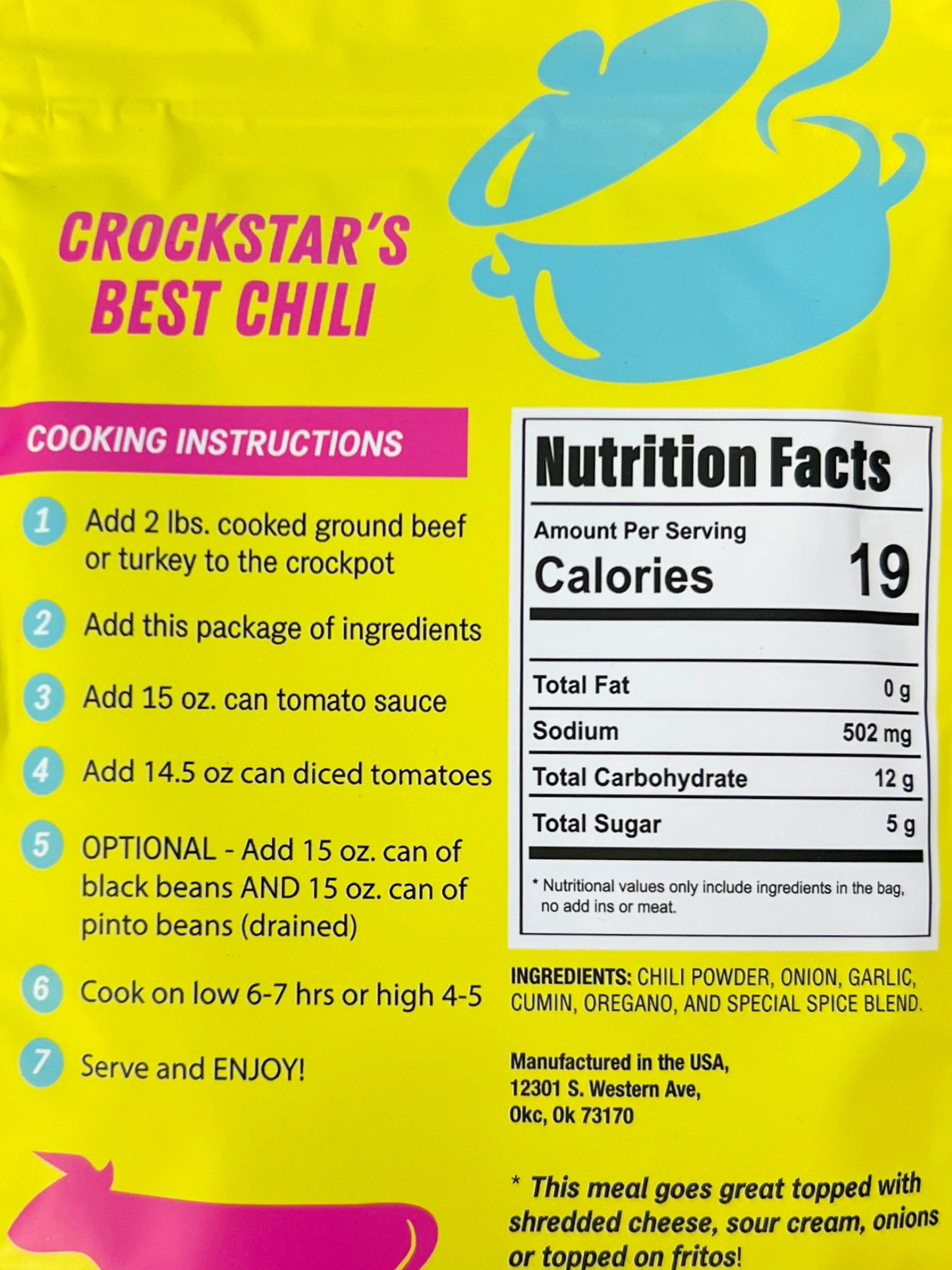 Crockstar Meal Mix