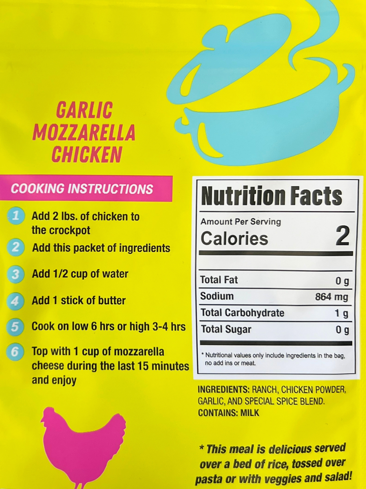 Crockstar Meal Mix