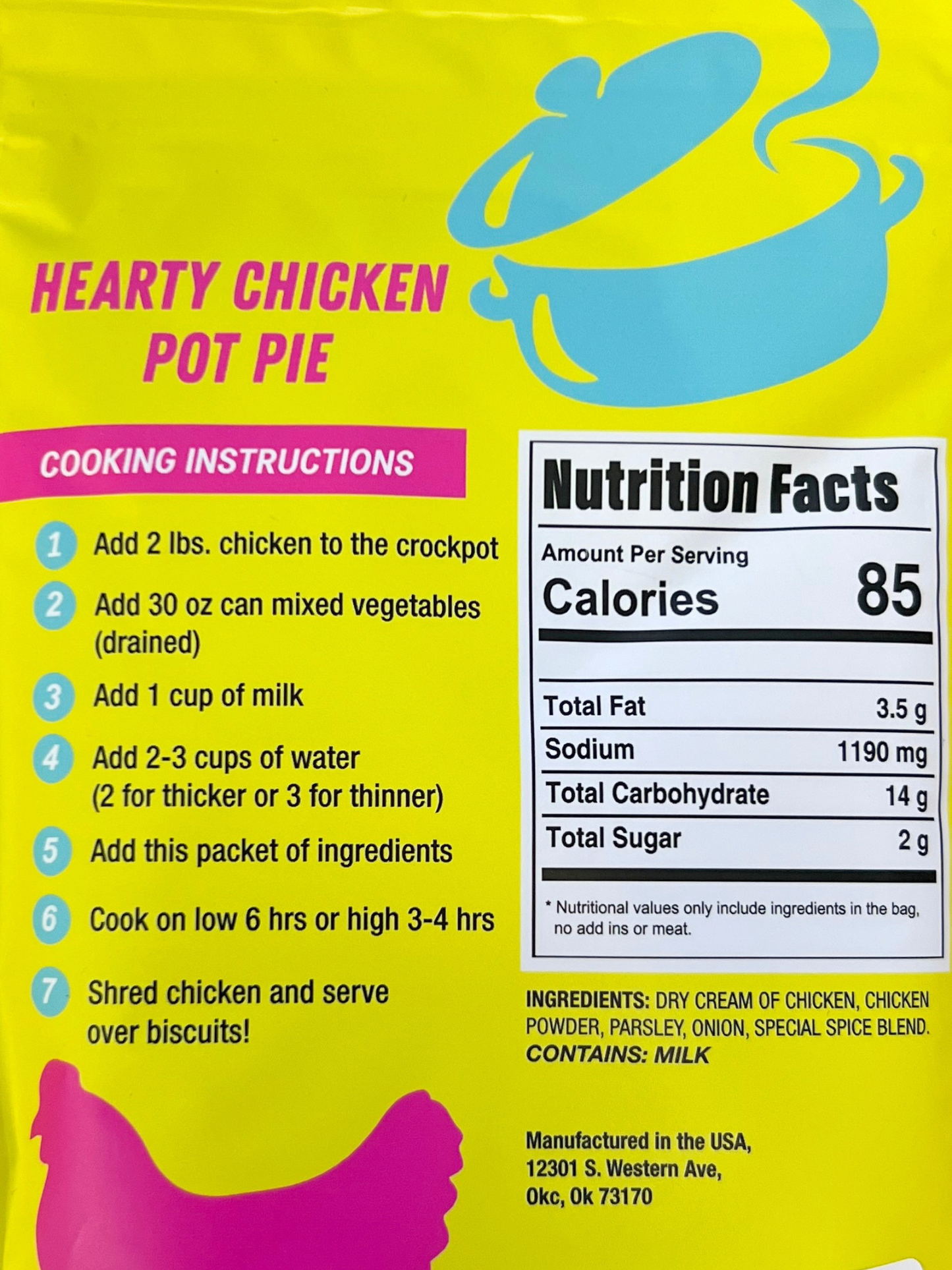 Crockstar Meal Mix