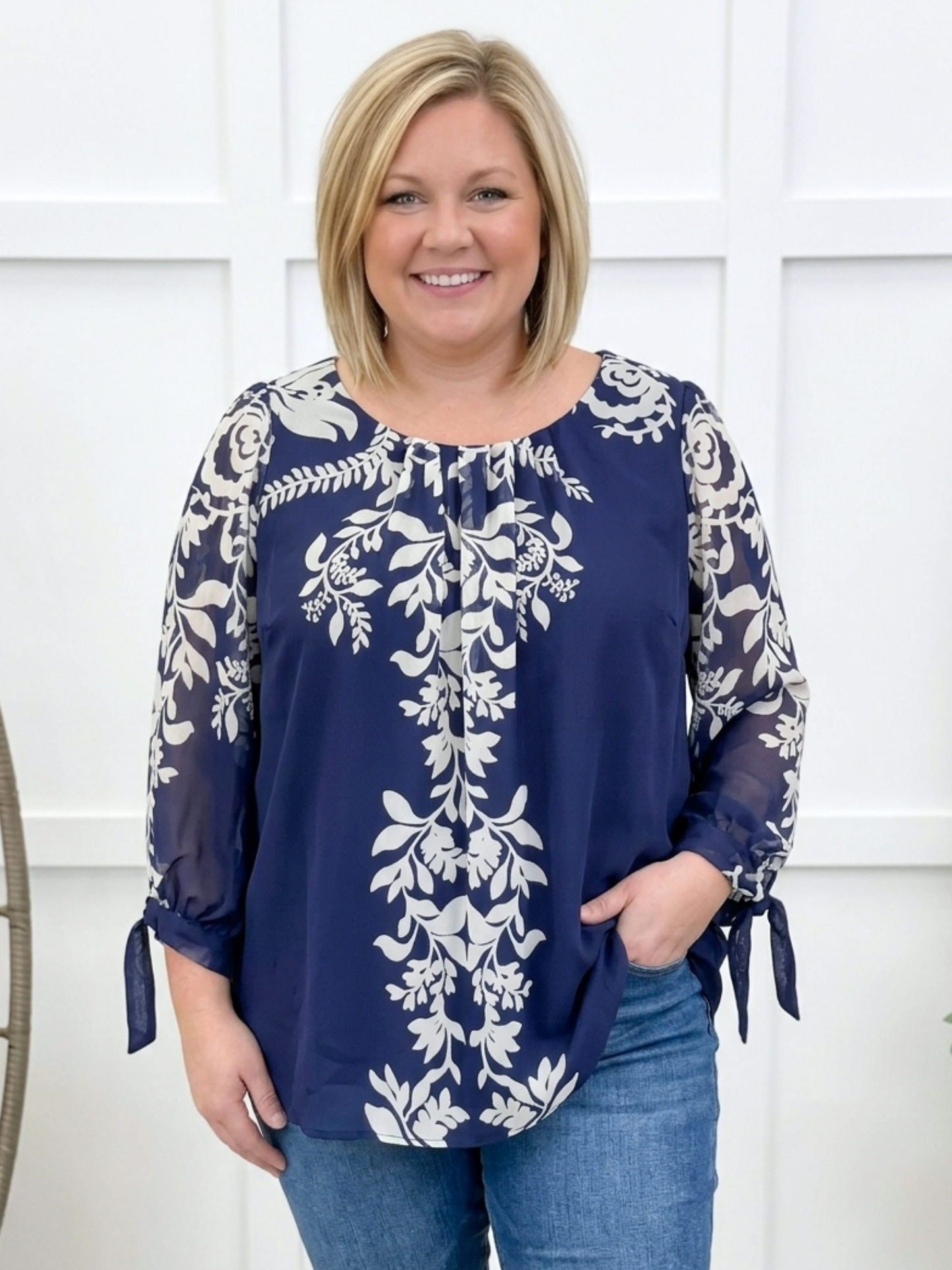 Sounds Of The Waves Blouse