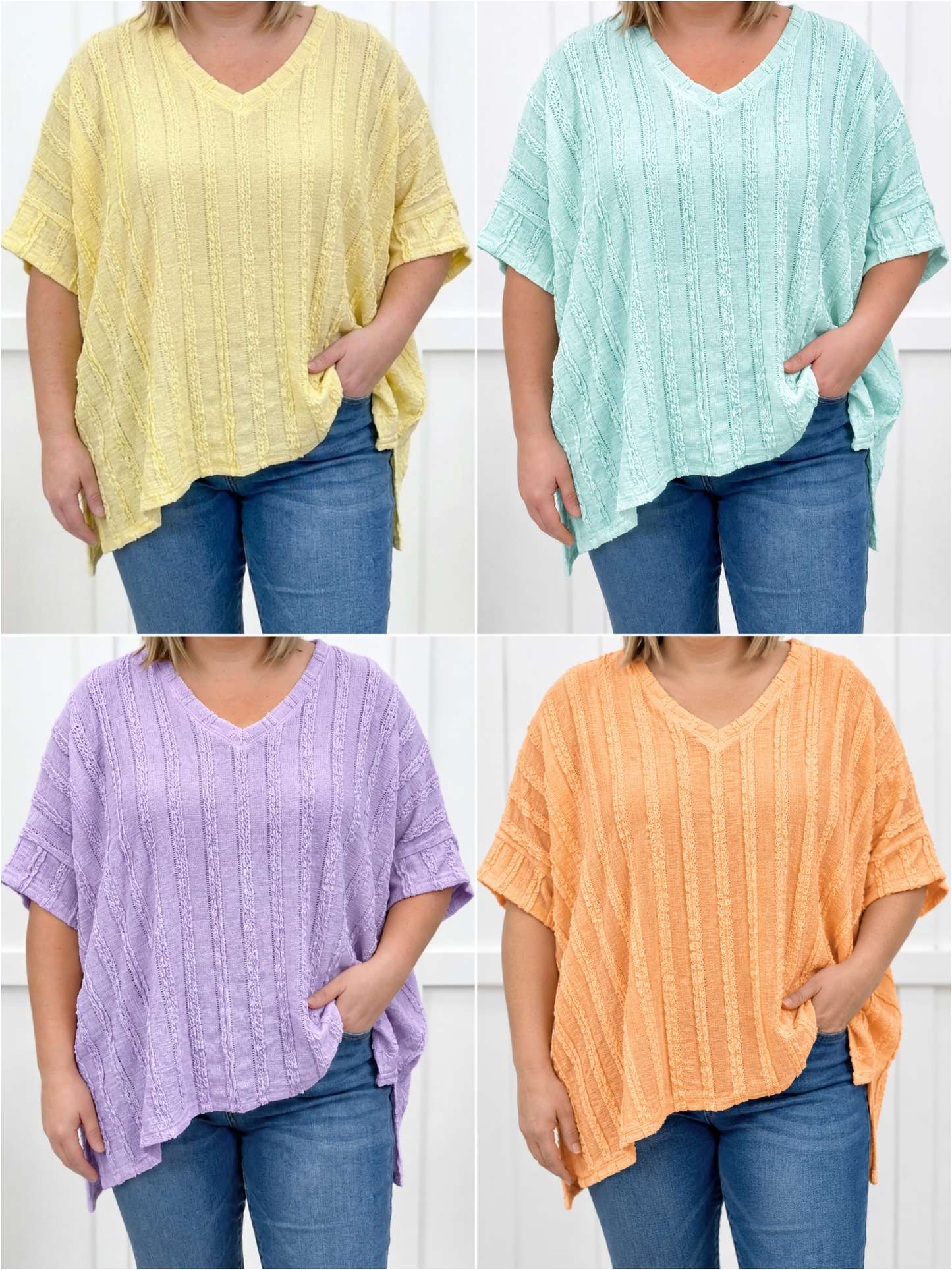 Stylish Beauty Top - 4 Colors!