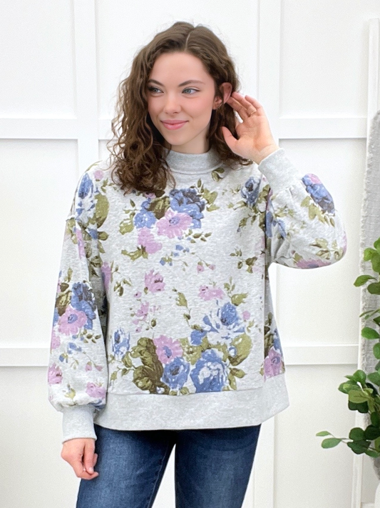 Floral Getaway Sweatshirt