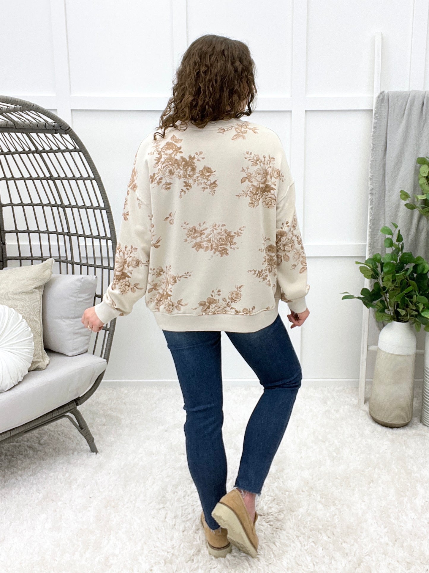 Cozy Blooms Top