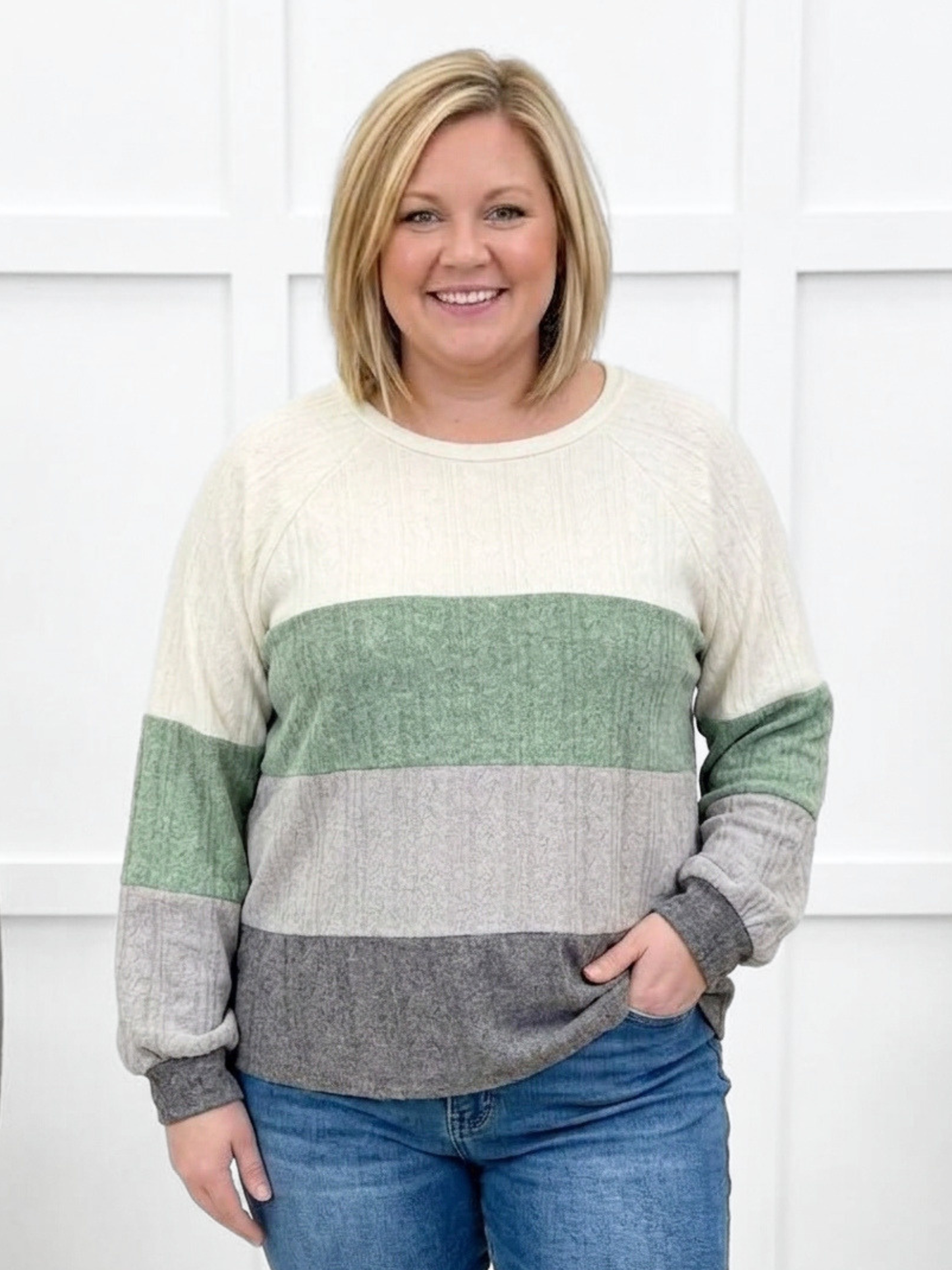 Comfort Club Top - Ivory