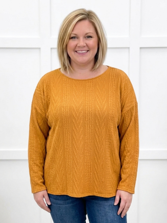 Wishful Wanderer Top - Rust