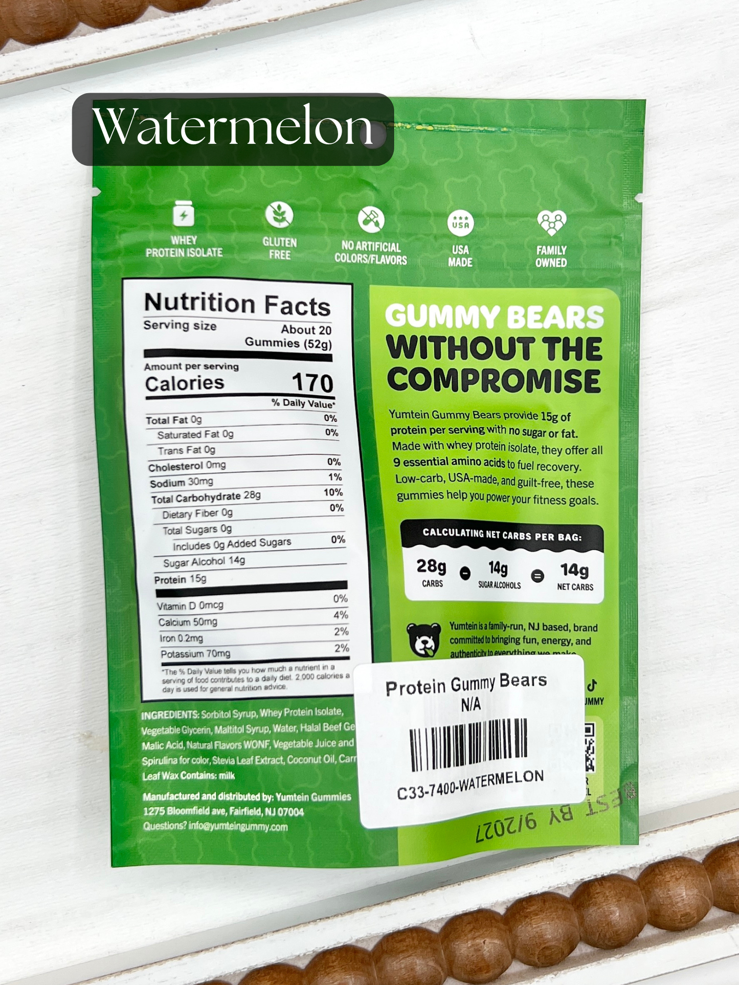 Protein Gummy Bears