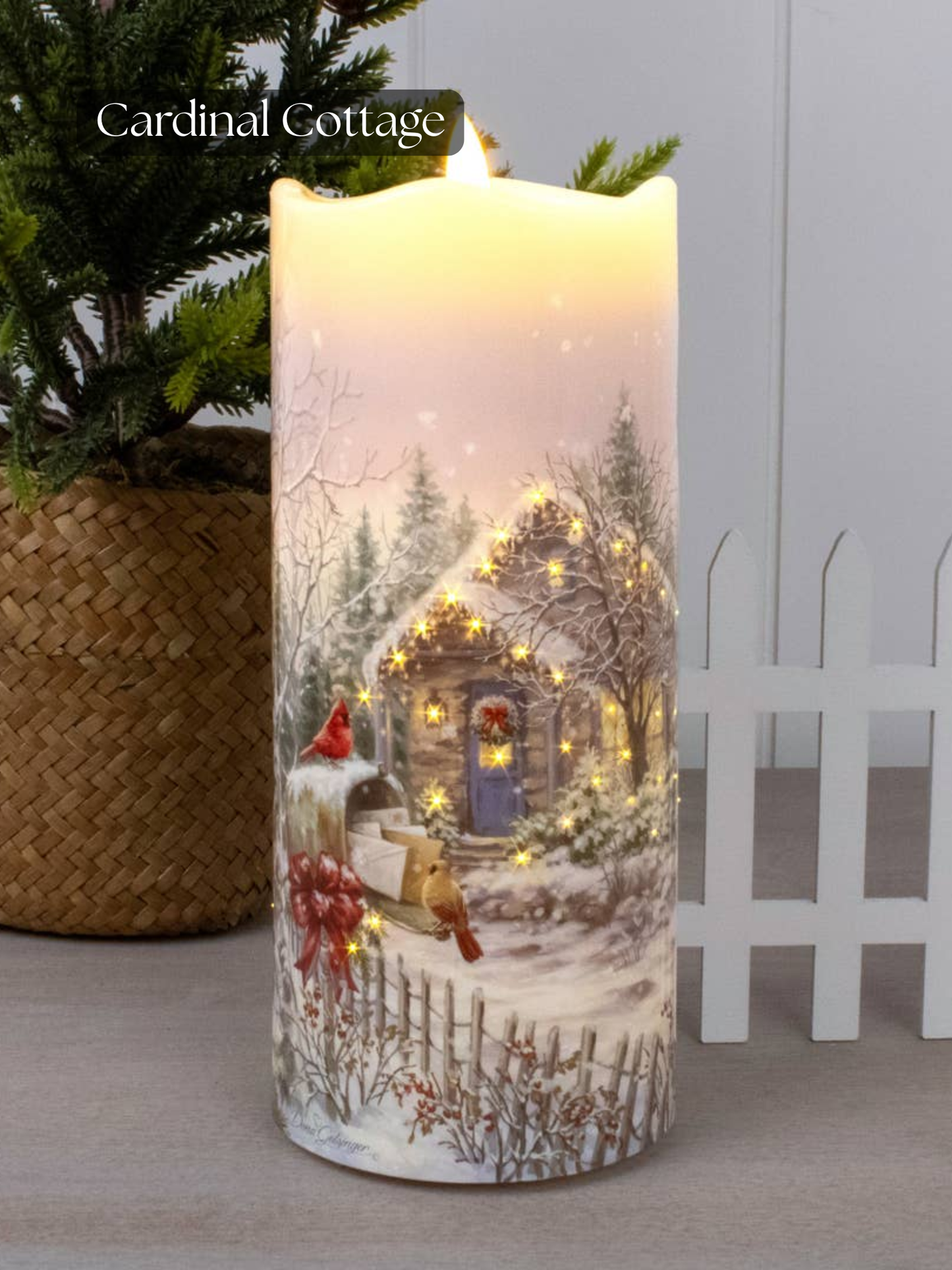 Fiber Optic Candle