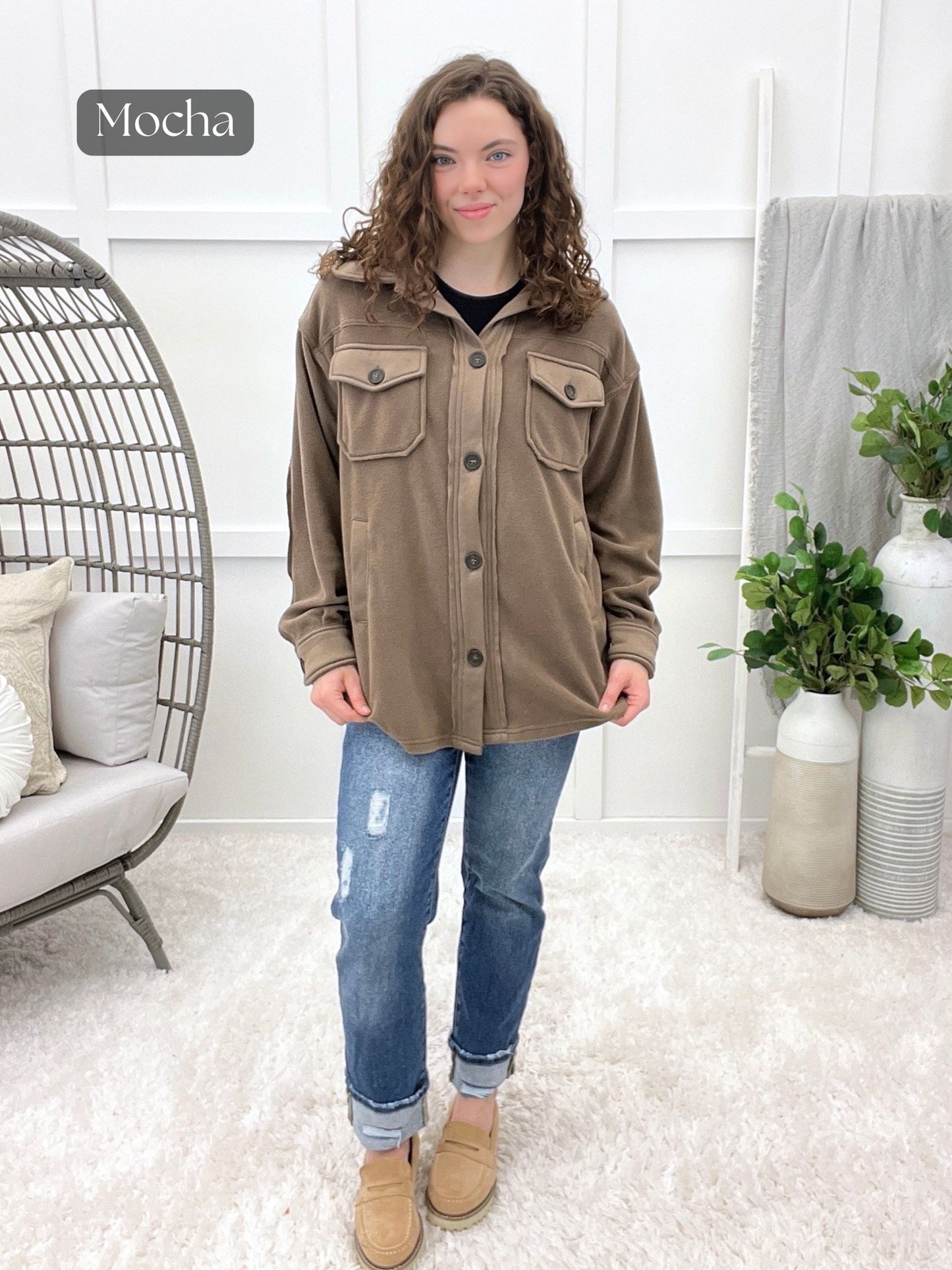 All Day Cozy Layering Shacket