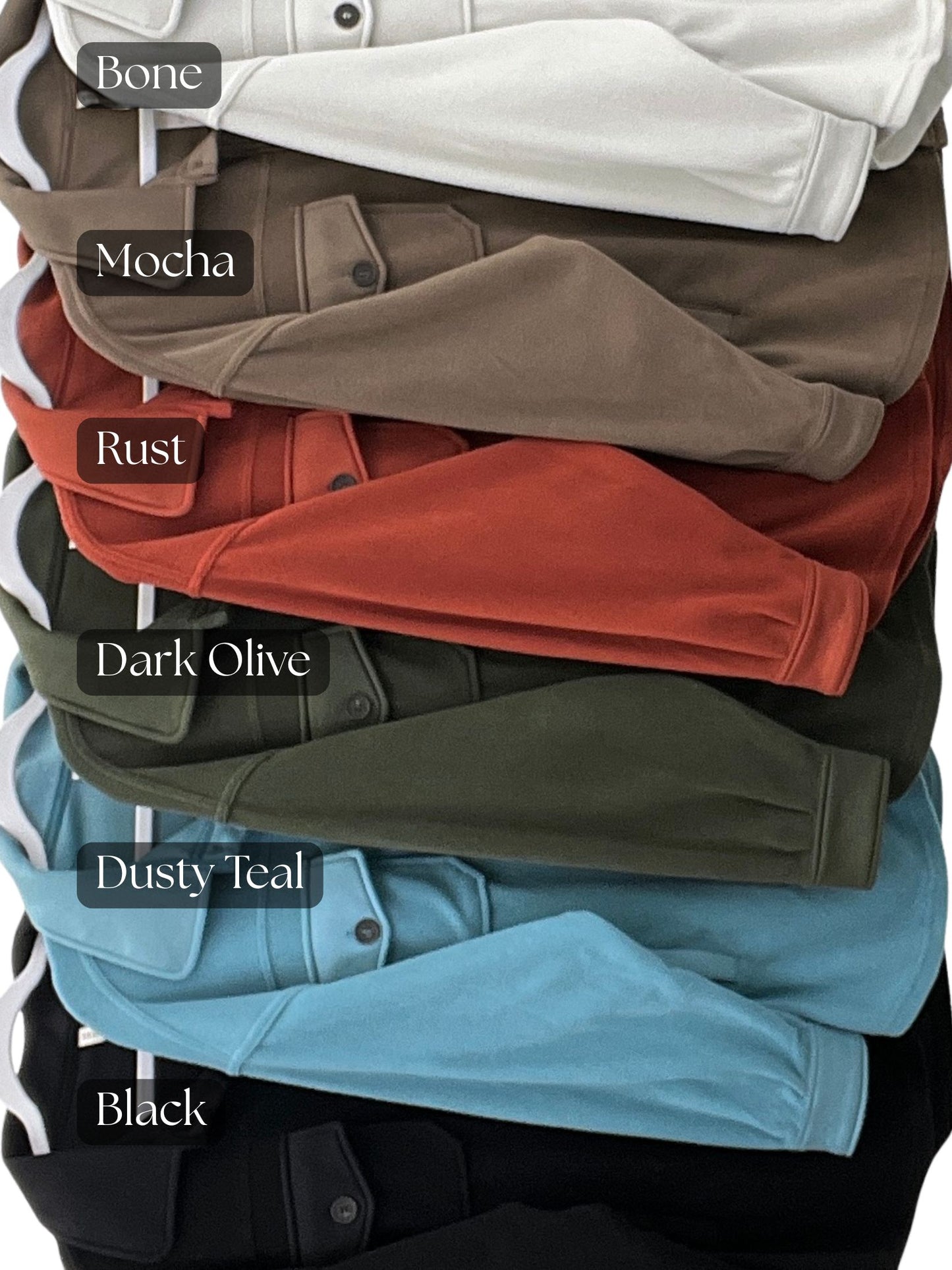All Day Cozy Layering Shacket