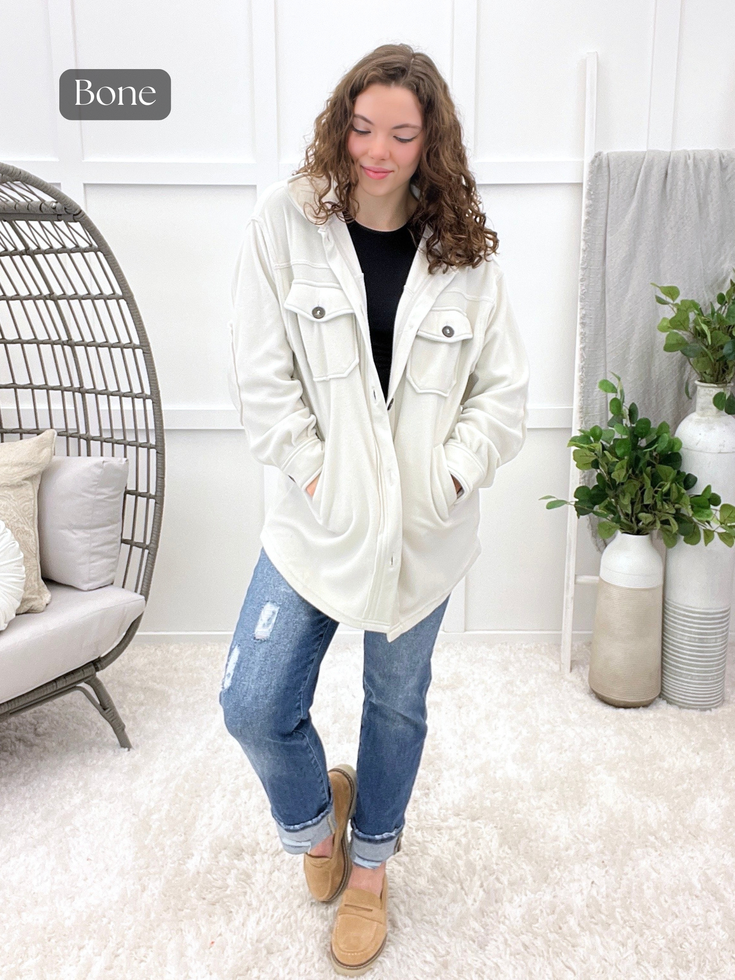 All Day Cozy Layering Shacket