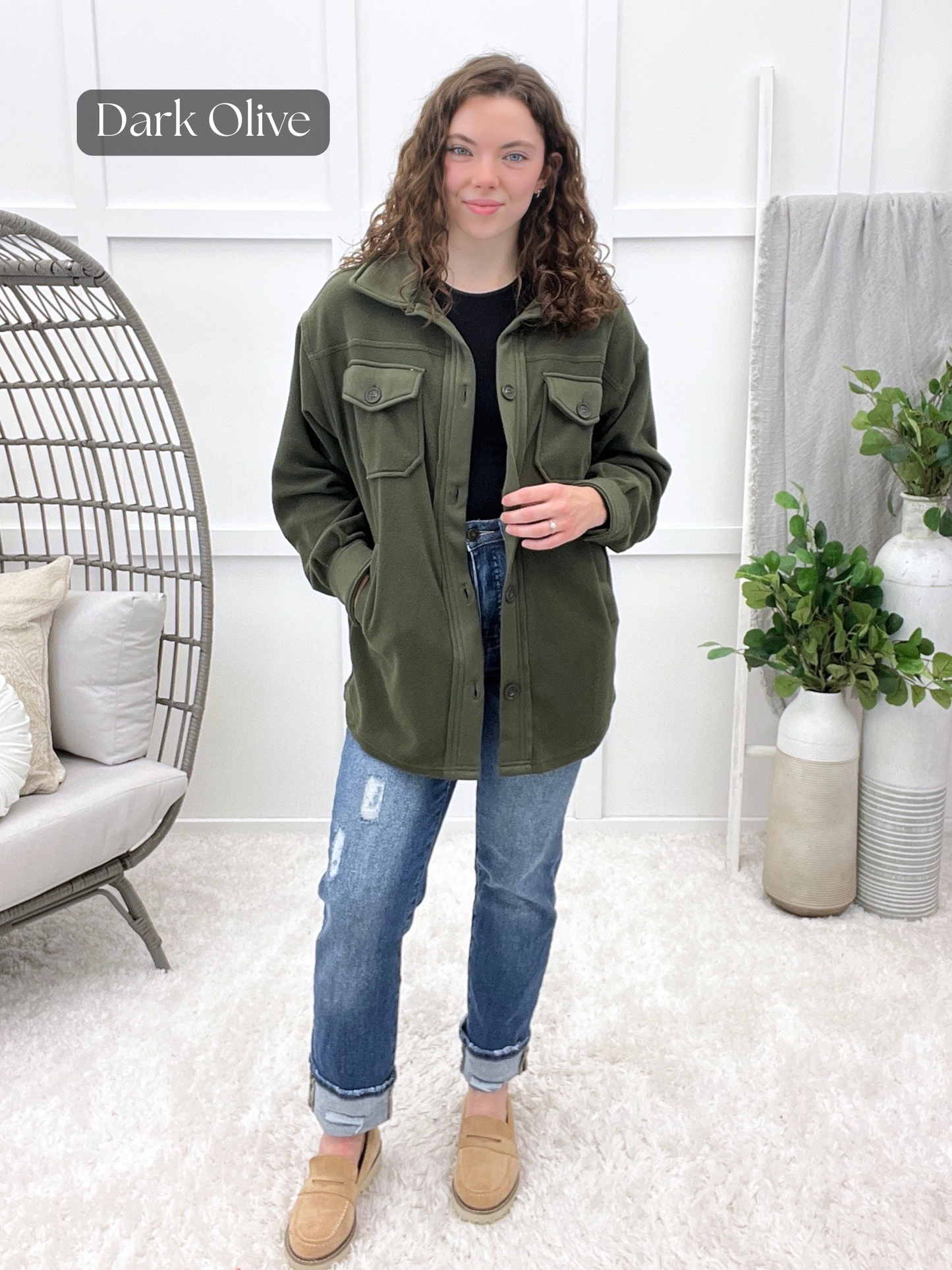 All Day Cozy Layering Shacket