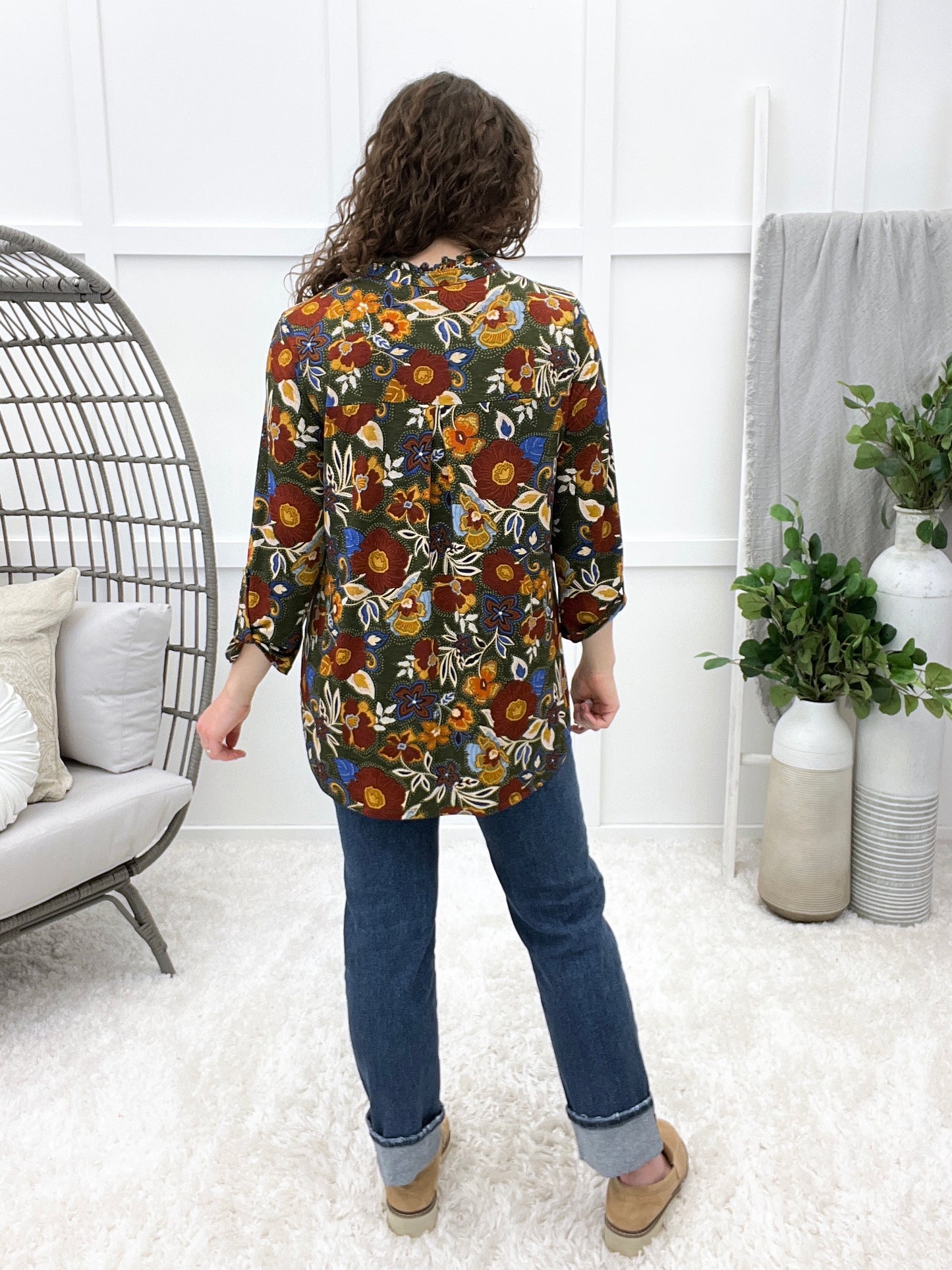 Dear Scarlett Groovy Garden Lizzy Lane Top