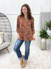 Dear Scarlett Vintage Blooms Lizzy Top