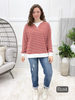 Moment To Take Striped Pullover