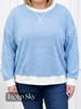 Set Your Goals Striped Pullover