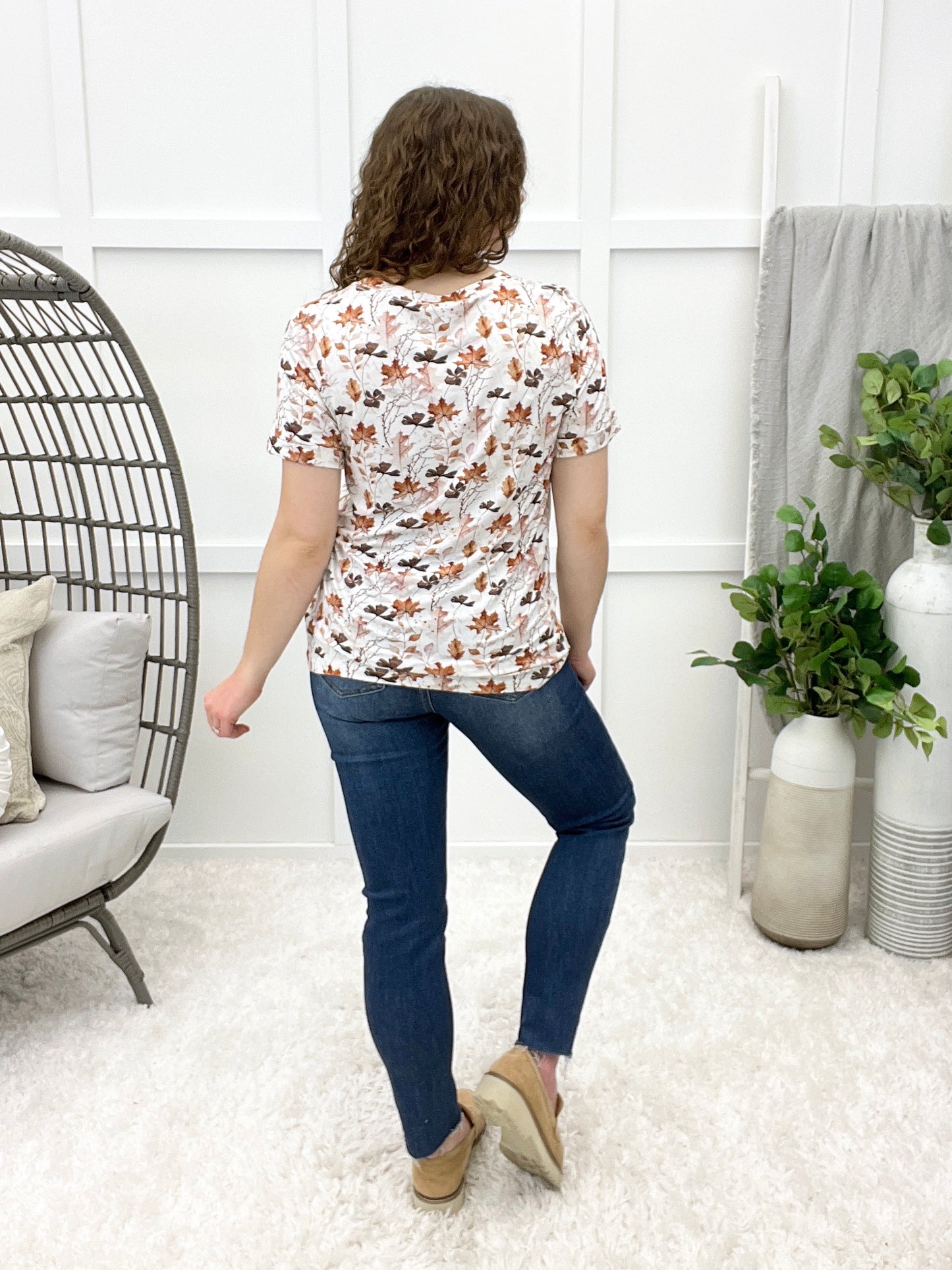 Chic Days Top - Fall Foliage