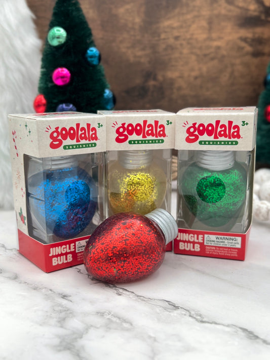 Jingle Bulb Christmas Squishies