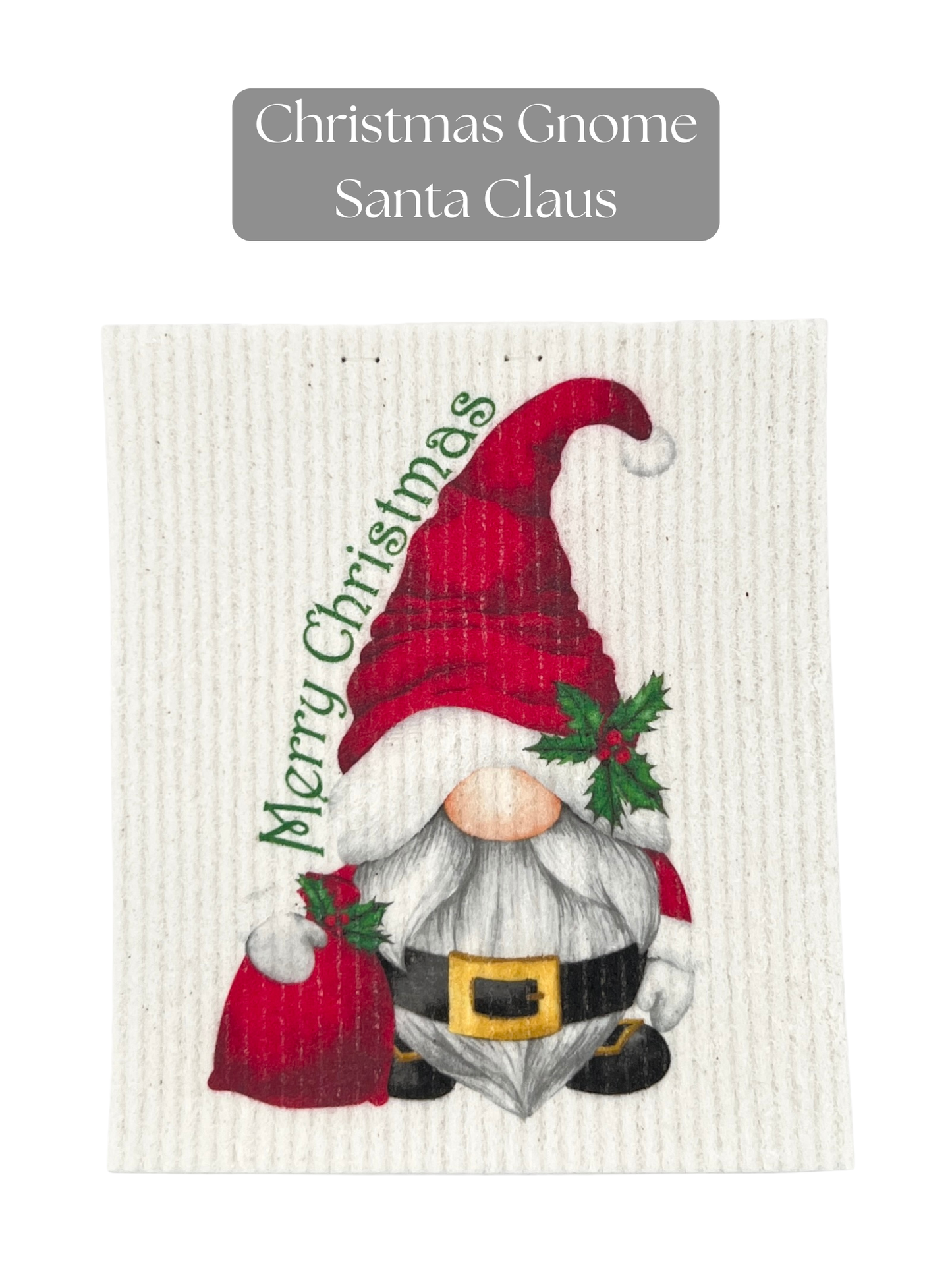 Winter Swedish Dishcloth