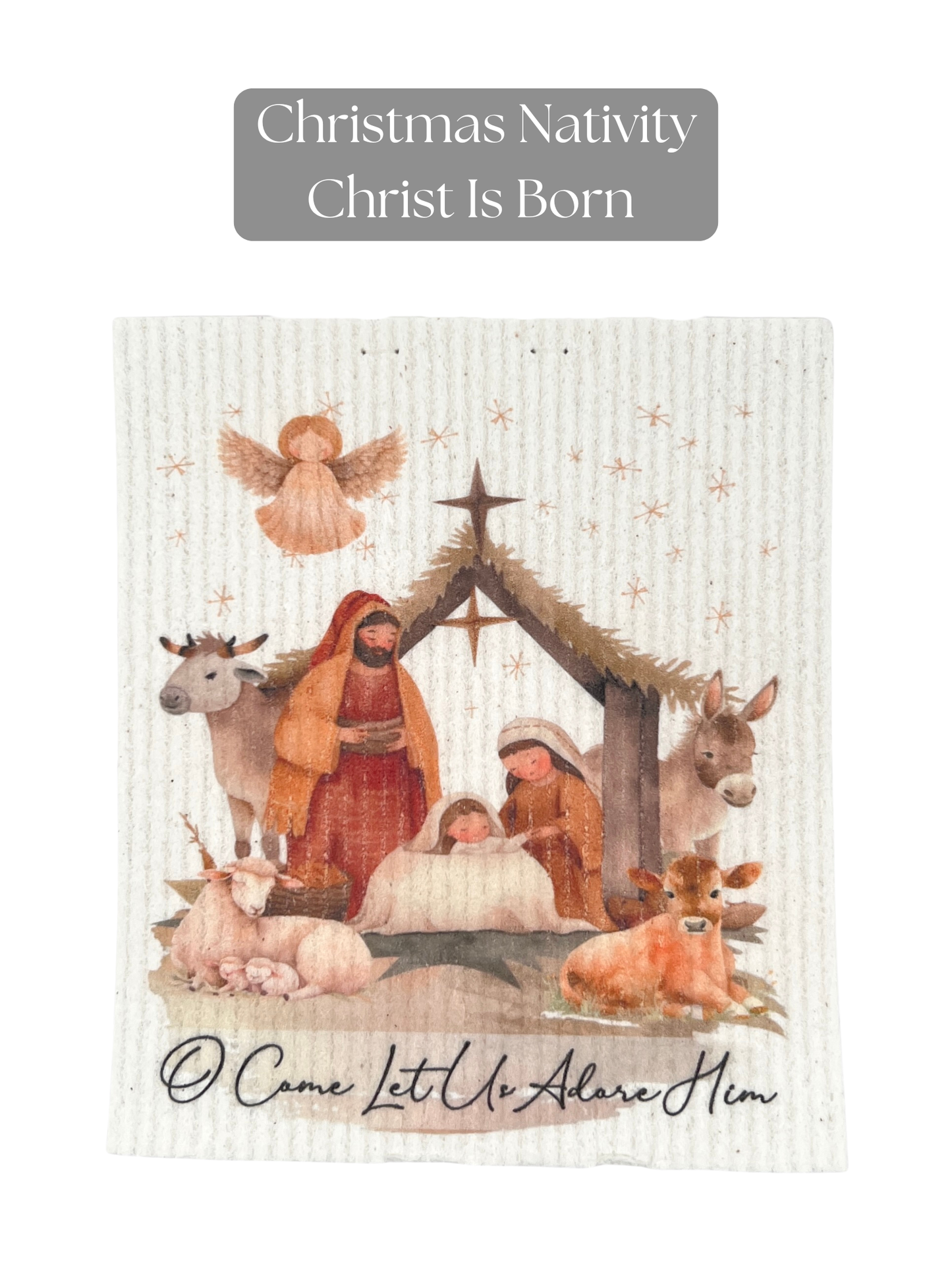 Winter Swedish Dishcloth