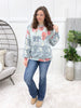 Blooming Stripes Sweatshirt