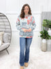 Blooming Stripes Sweatshirt