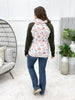 Rustic Blooms ZipCowl Sweatshirt