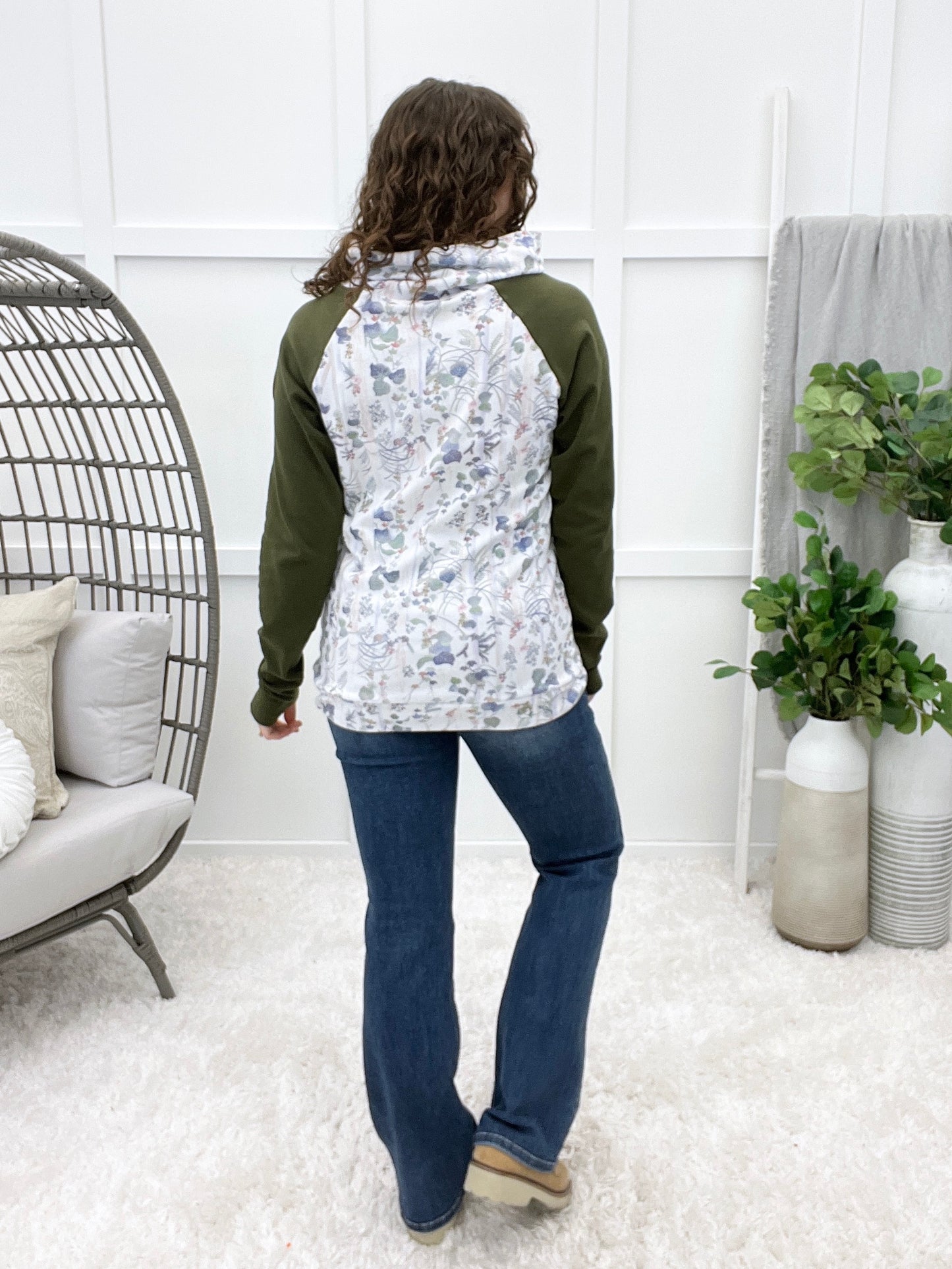 Harvest Petals ZipCowl Sweatshirt