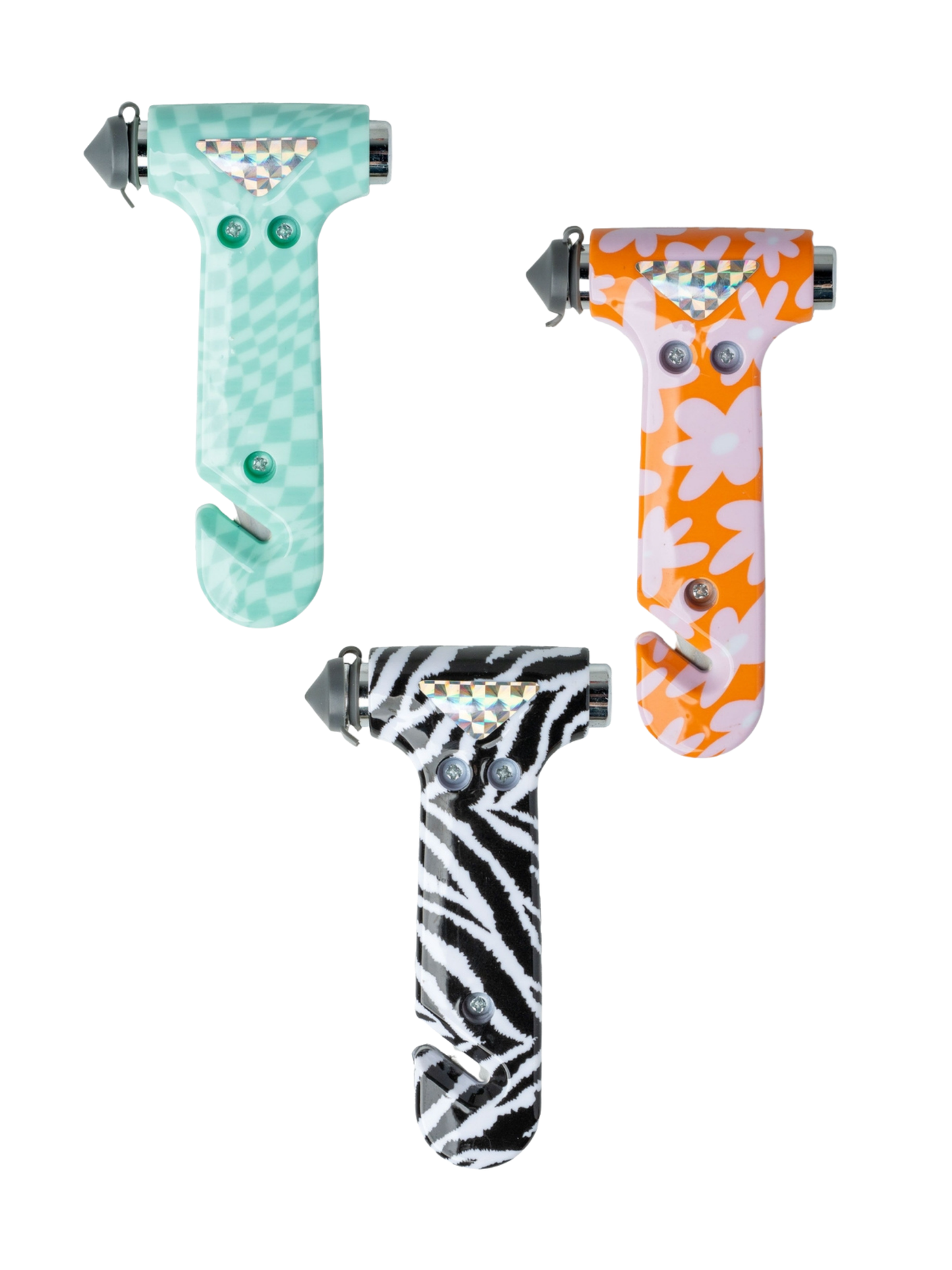 Charm Alarm 2-in-1 Emergency Escape Hammer