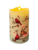 5in Fiber Optic Flameless Candle - Birchwood