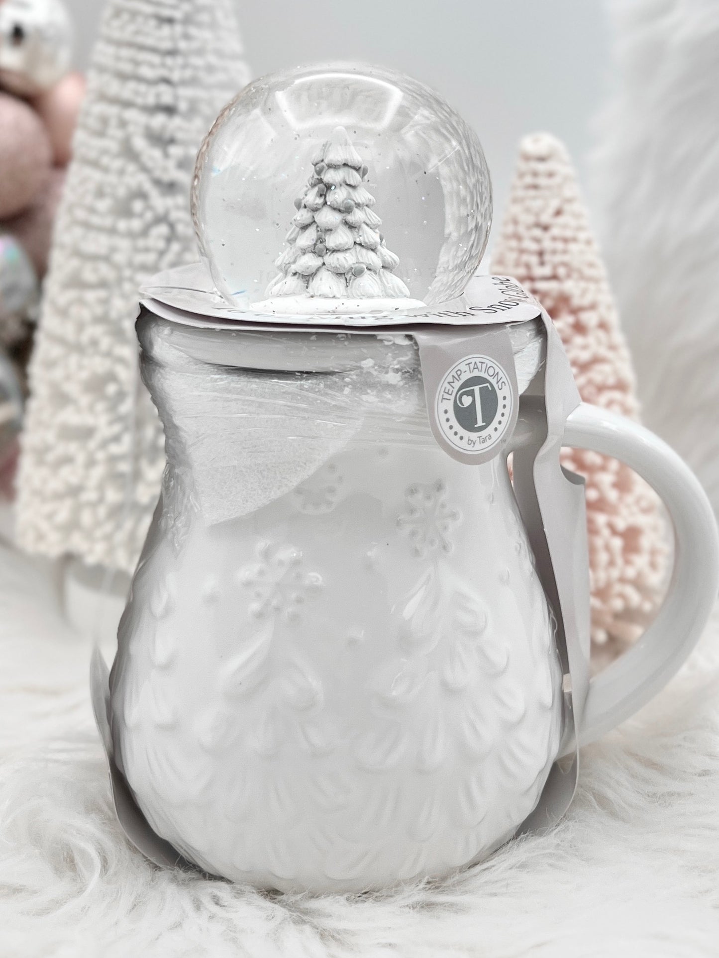 16oz Mug With Snow Globe Lid-It