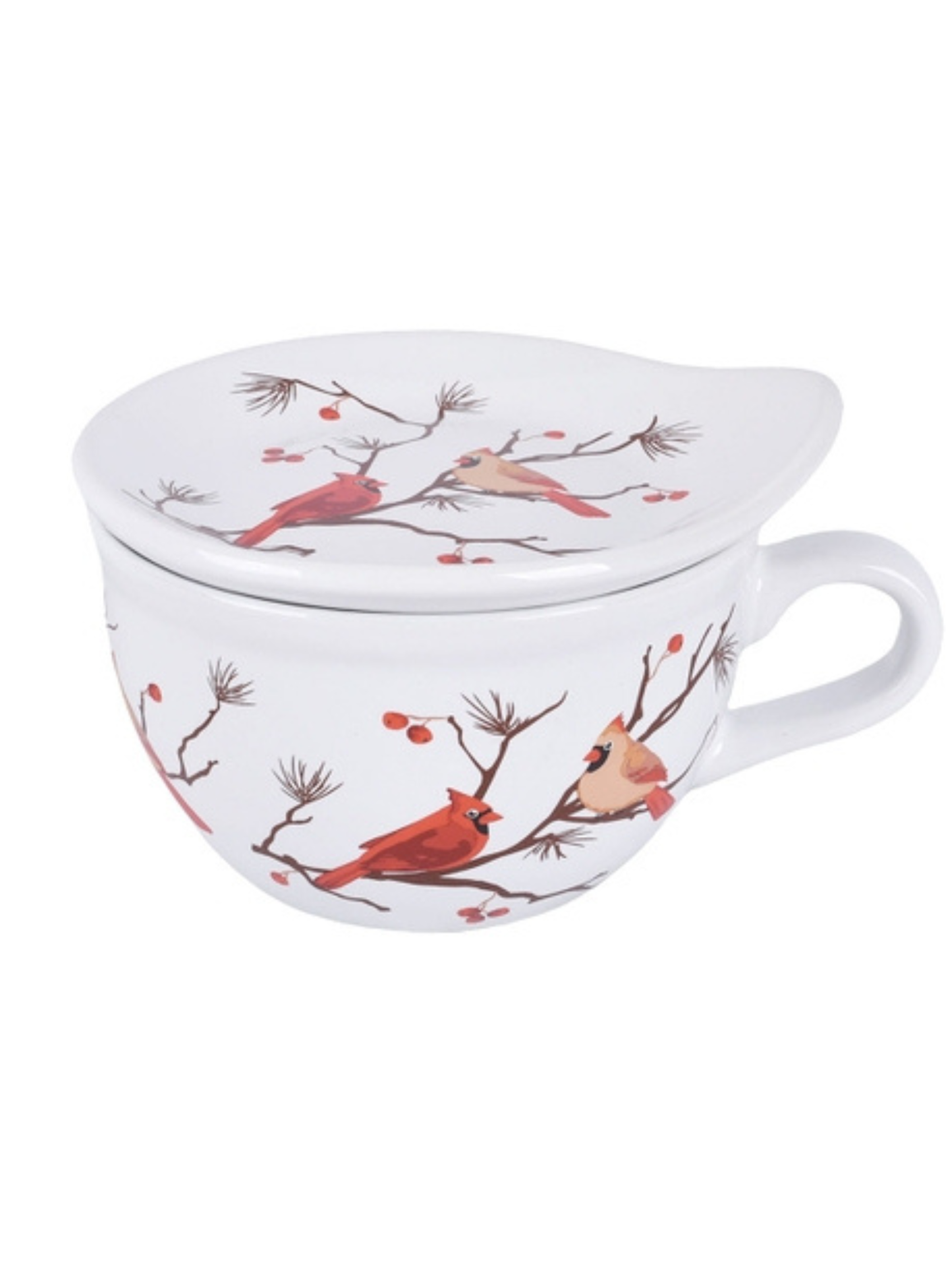 24oz Bowl Mug With Lid - Birchwood