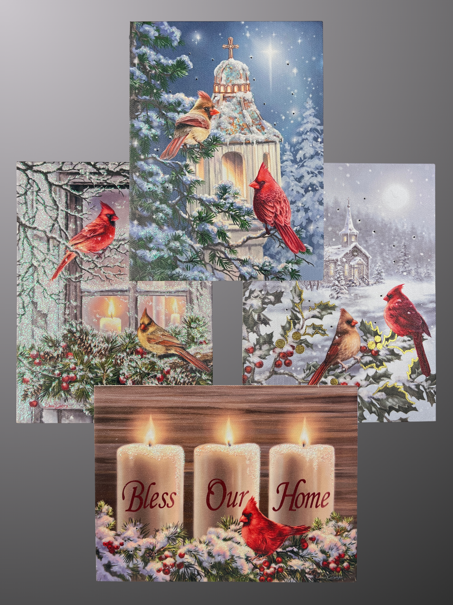 Lighted Tabletop Canvas