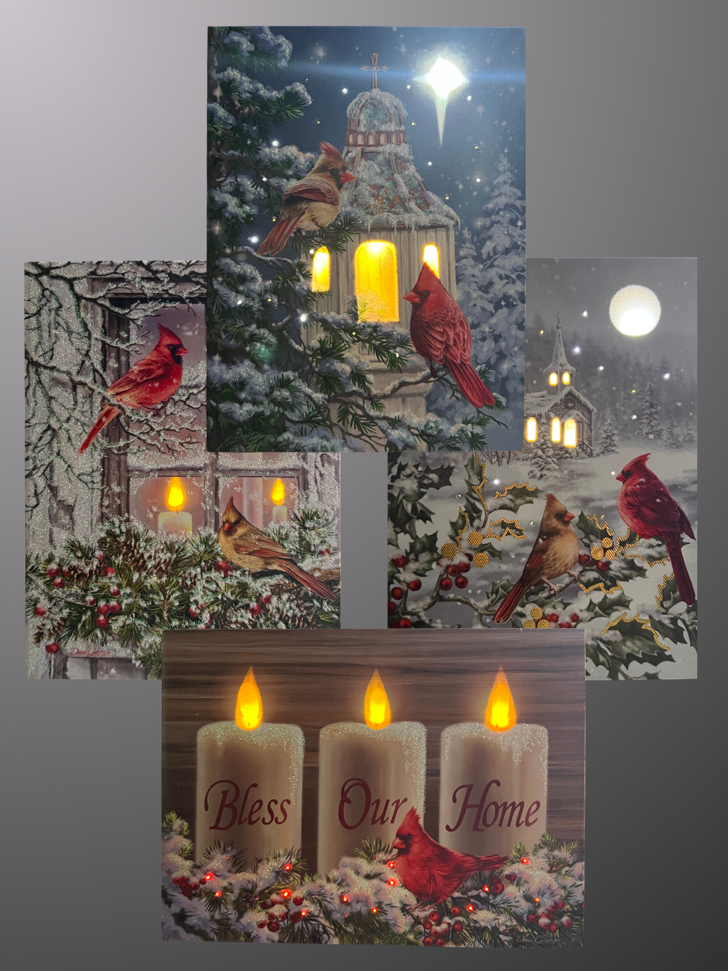 Lighted Tabletop Canvas