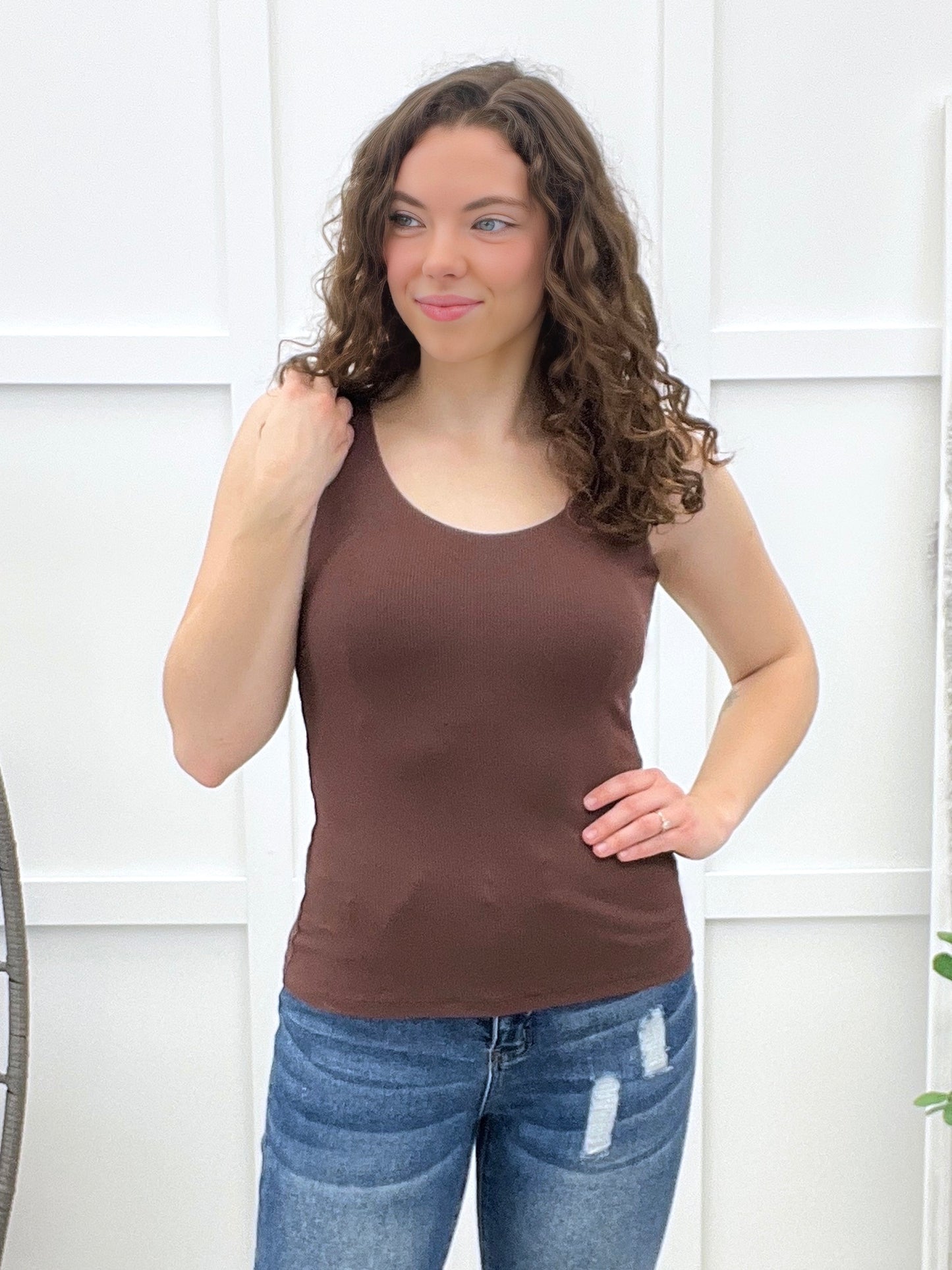 Women's Precision Fit Tank With Built-in Bra