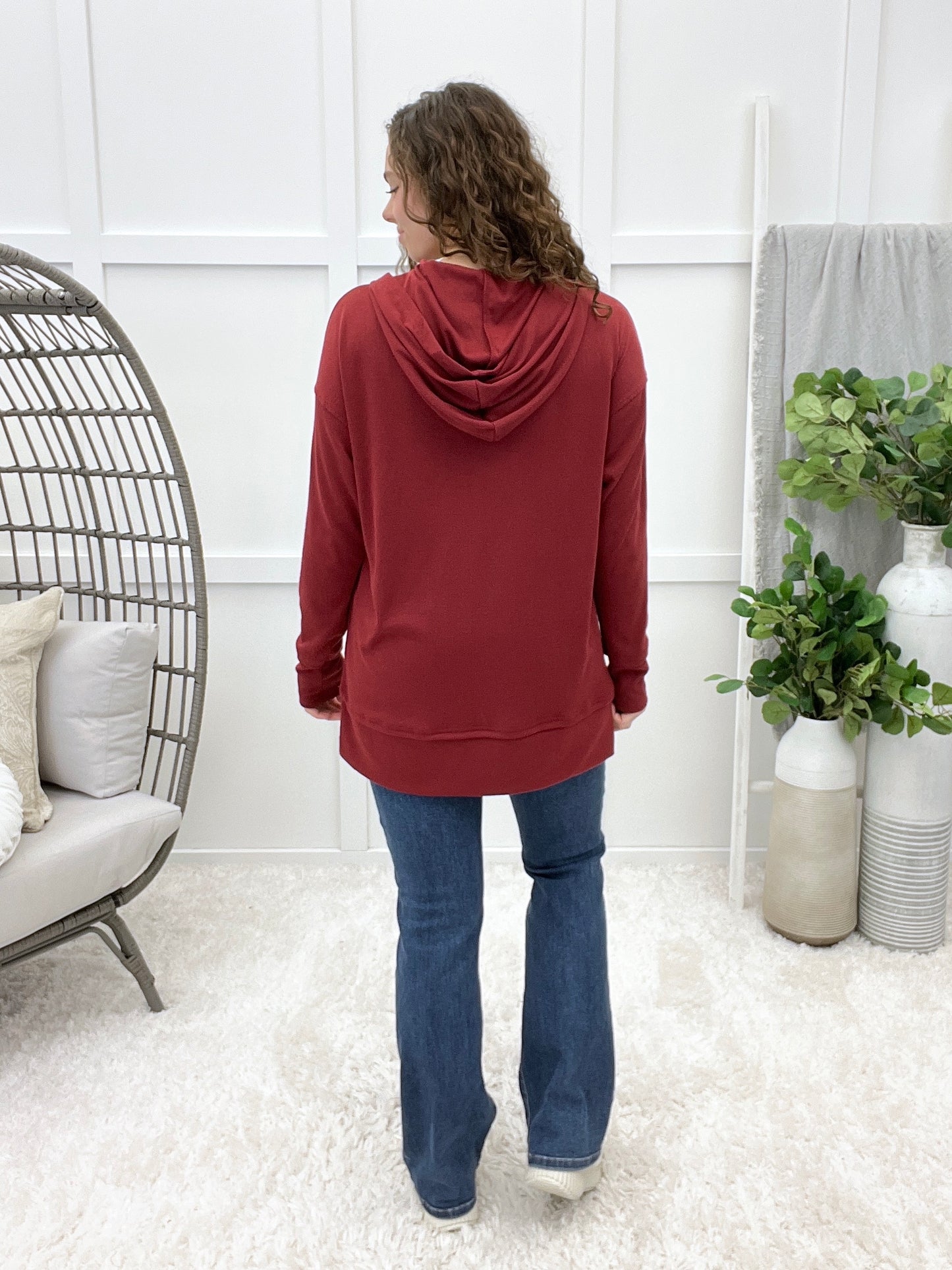 The Cozy Days Henley Pullover