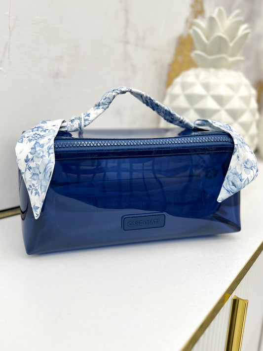 Jelly Cosmetic Bag - Something Navy Twilly