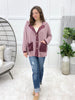 Morning Plans Striped Button Top